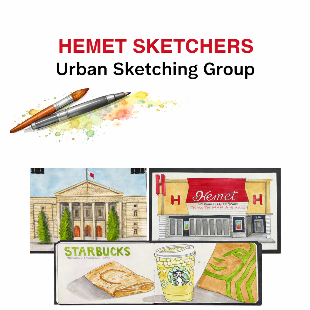 Hemet Sketchers, Urban Sketching Group