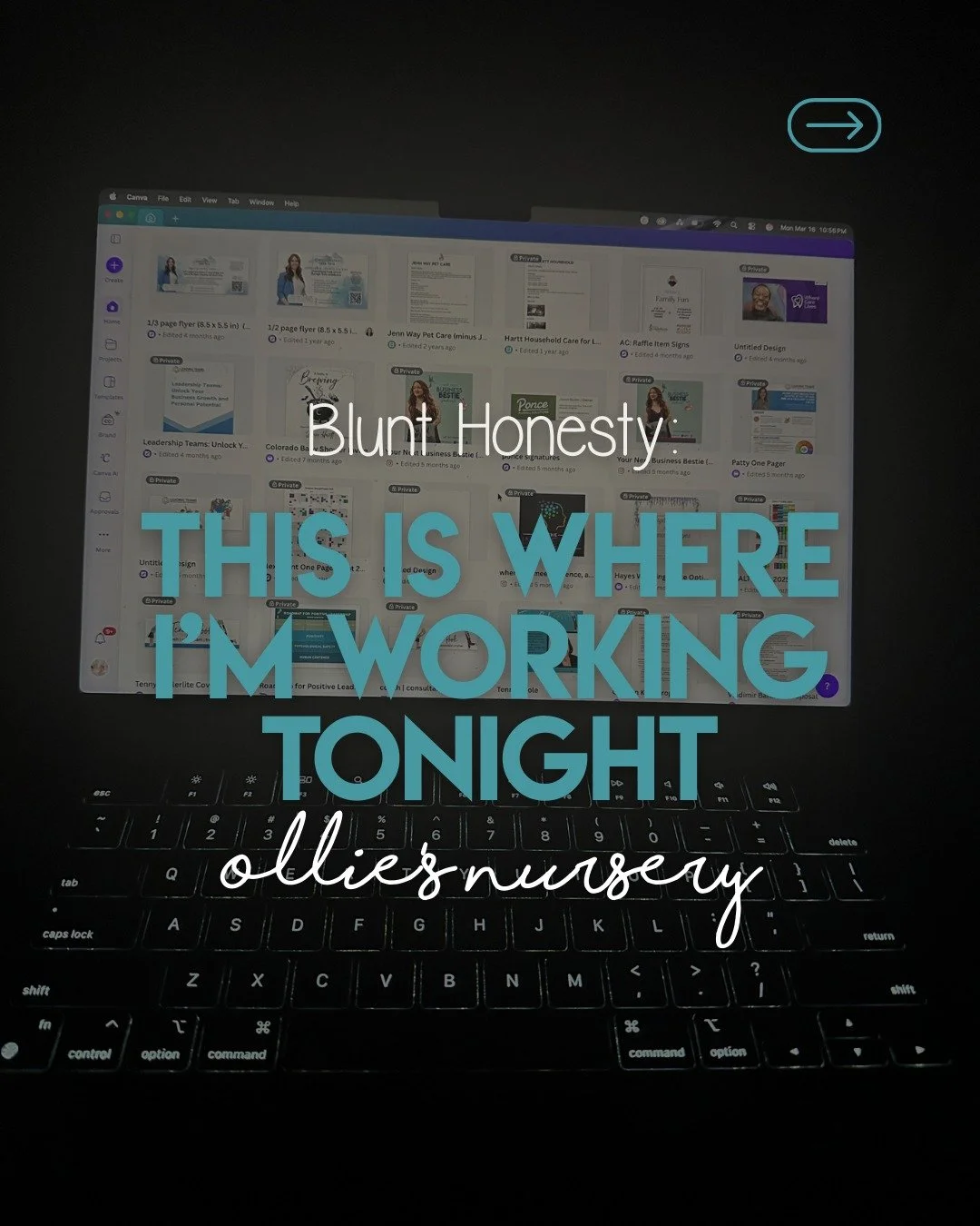 Blunt honesty tonight.

Ollie had his 4 month vaccines today and the girls were off school (even though spring break is next week), so the day was a mix of baby cries, snack requests, and trying to get work done in between.

Now I&rsquo;m finishing t