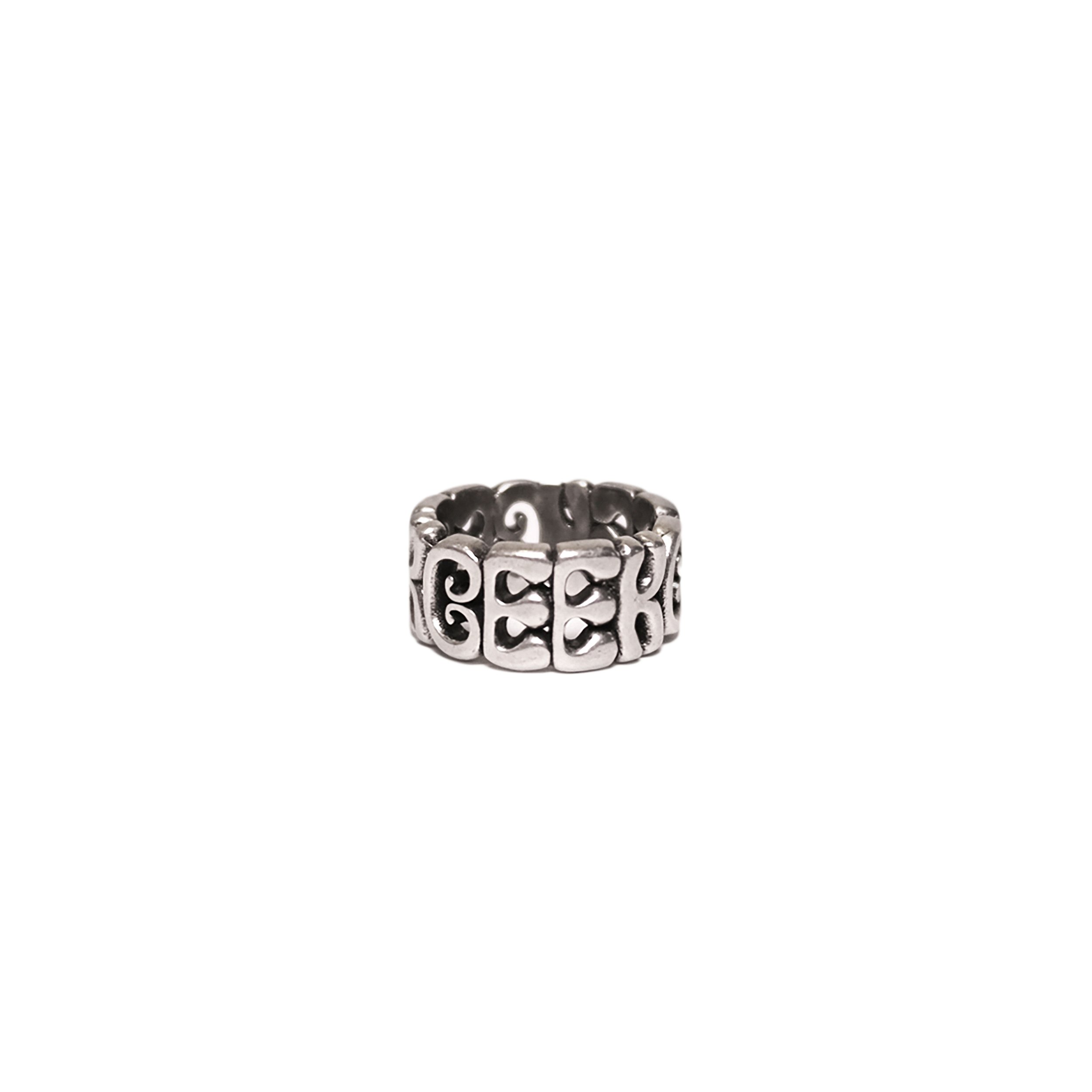 GEEK RING_SILVER