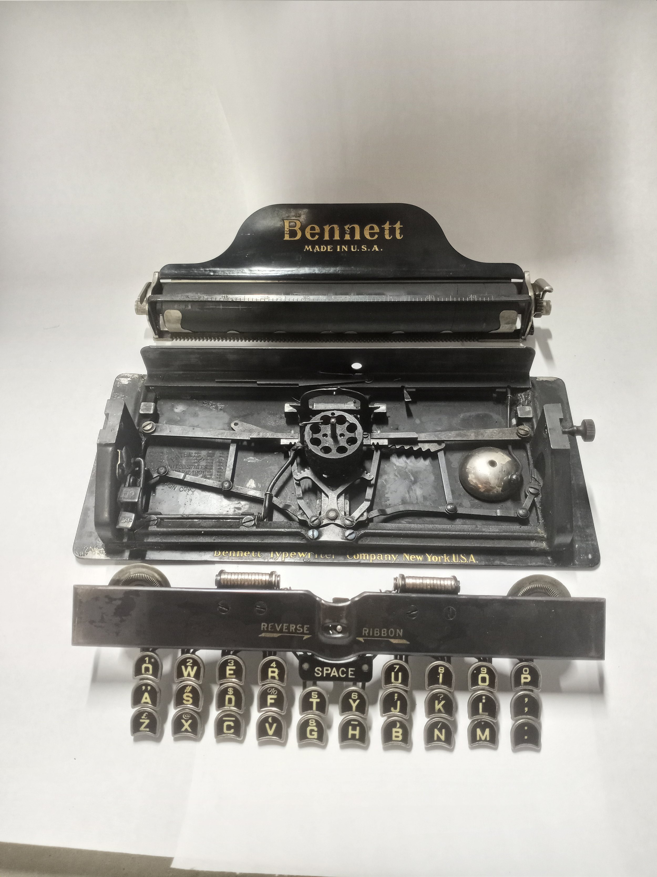 portable typewriter —