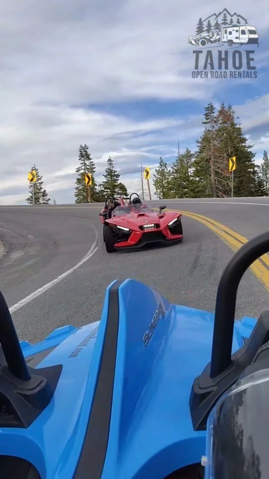 South Lake Tahoe Polaris Slingshot Rental Shop — Tahoe Open Road Rentals