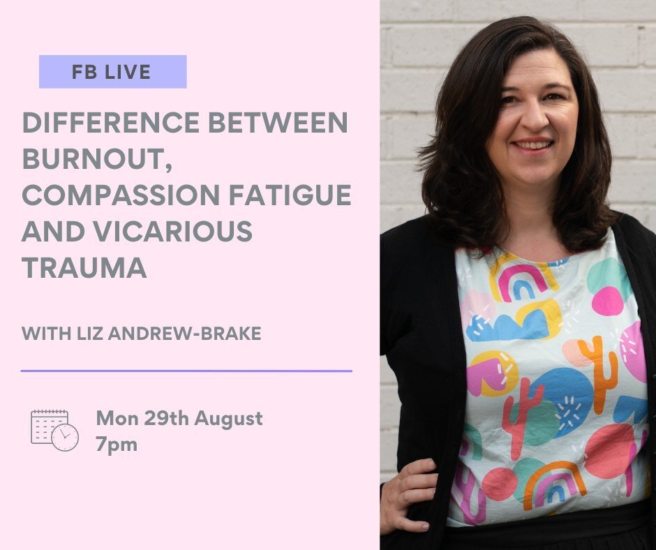 There is a difference between burnout, compassion fatigue and vicarious trauma (even though the words often get used interchangeably.) ⁠
⁠
Understanding the differences is the first place to start to prevent and overcome any symptoms. ⁠
⁠
Come and jo