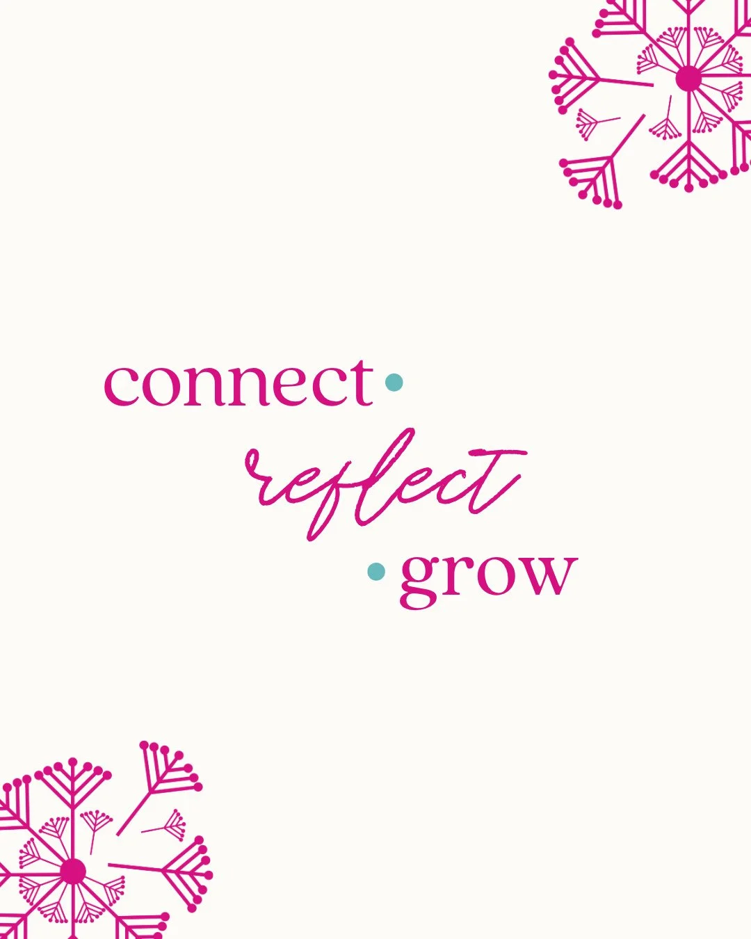 I talk a lot about Connect | Reflect | Grow ⁠
It&rsquo;s the thread that runs through all of my work.⁠
⁠
For me it&rsquo;s about:⁠
&bull; connecting with yourself and others in the work⁠
&bull; making space to reflect, rather than just reacting⁠
&bul