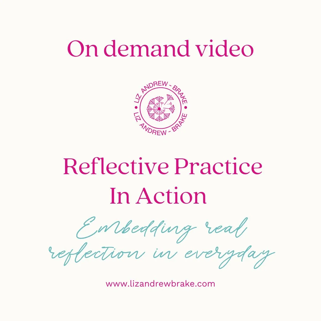 Come and check out the new section on my website where I will have on demand videos and resources that you can download. My first video is up that steps through how to move beyond surface level reflection to true reflective practice. 
Check out th