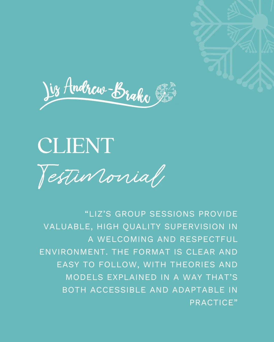 Group Supervision is kicking off in February ⁠
⁠
The leaders group is now full, but I&rsquo;ve got 2 spots left in the 12-month group supervision option.⁠
⁠
This is for you if you&rsquo;re looking for:⁠
&bull; 6 sessions spread over 12 months, so it 