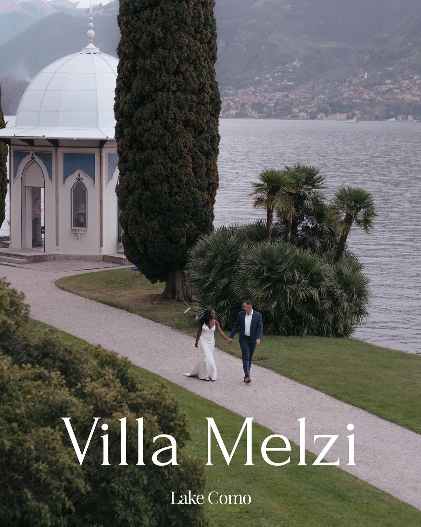 Lost in the timeless elegance of Villa Melzi &bull;
Nestled along the serene shores of Lake Como, this enchanting haven whispers tales of romance with every breeze that rustles through its gardens. 
For those seeking a place where love and nature int