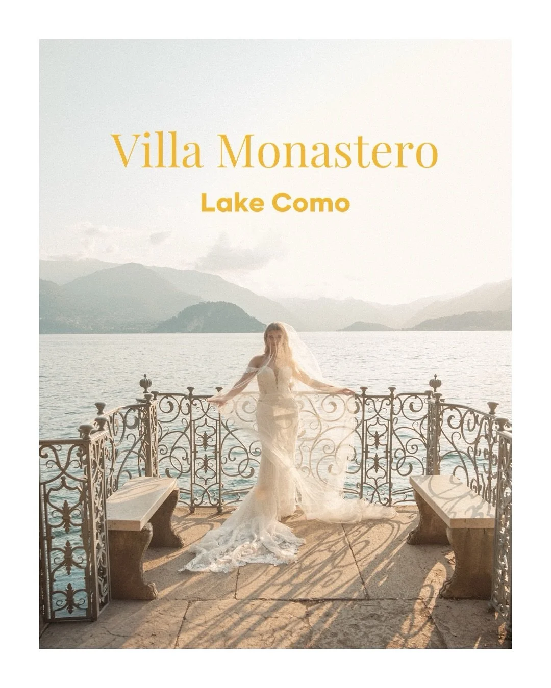 In the quiet elegance of Villa Monastero, Lacie and Levi&rsquo;s elopement unfolded like a timeless tableau.
Where history meets the water&rsquo;s edge, their vows became part of Lake Como&rsquo;s enduring poetry.
A dream long held, now alive in gold