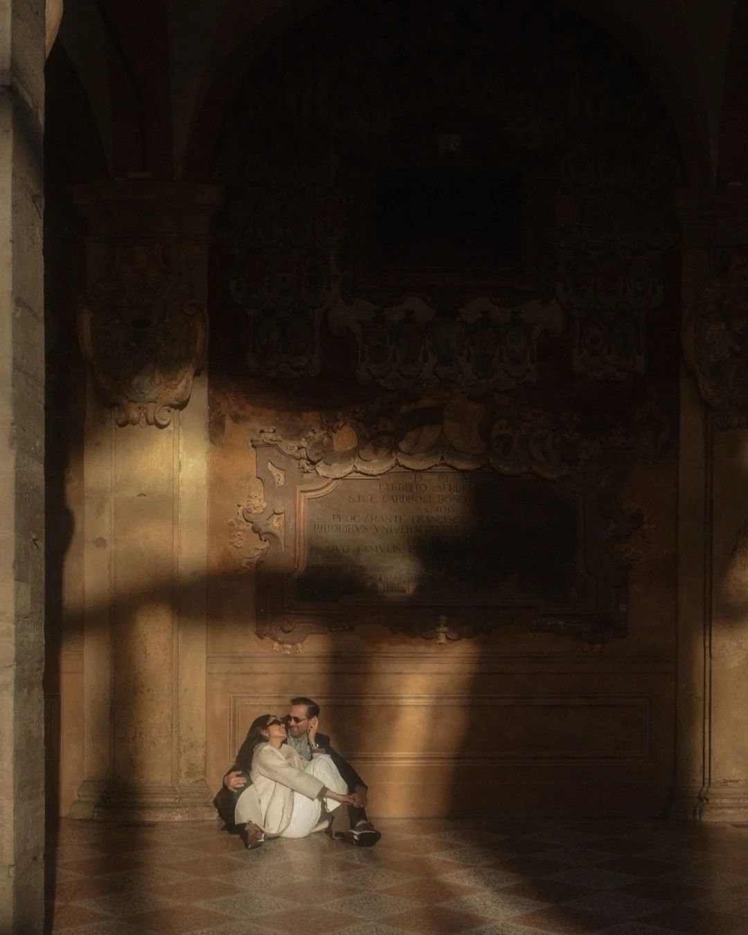 David and Arianna.
Un caff&egrave; and a walk through Bologna became another chapter in a story we have been building together for years.

I first photographed them before their wedding, then on their wedding day, and now once again&mdash;after the c