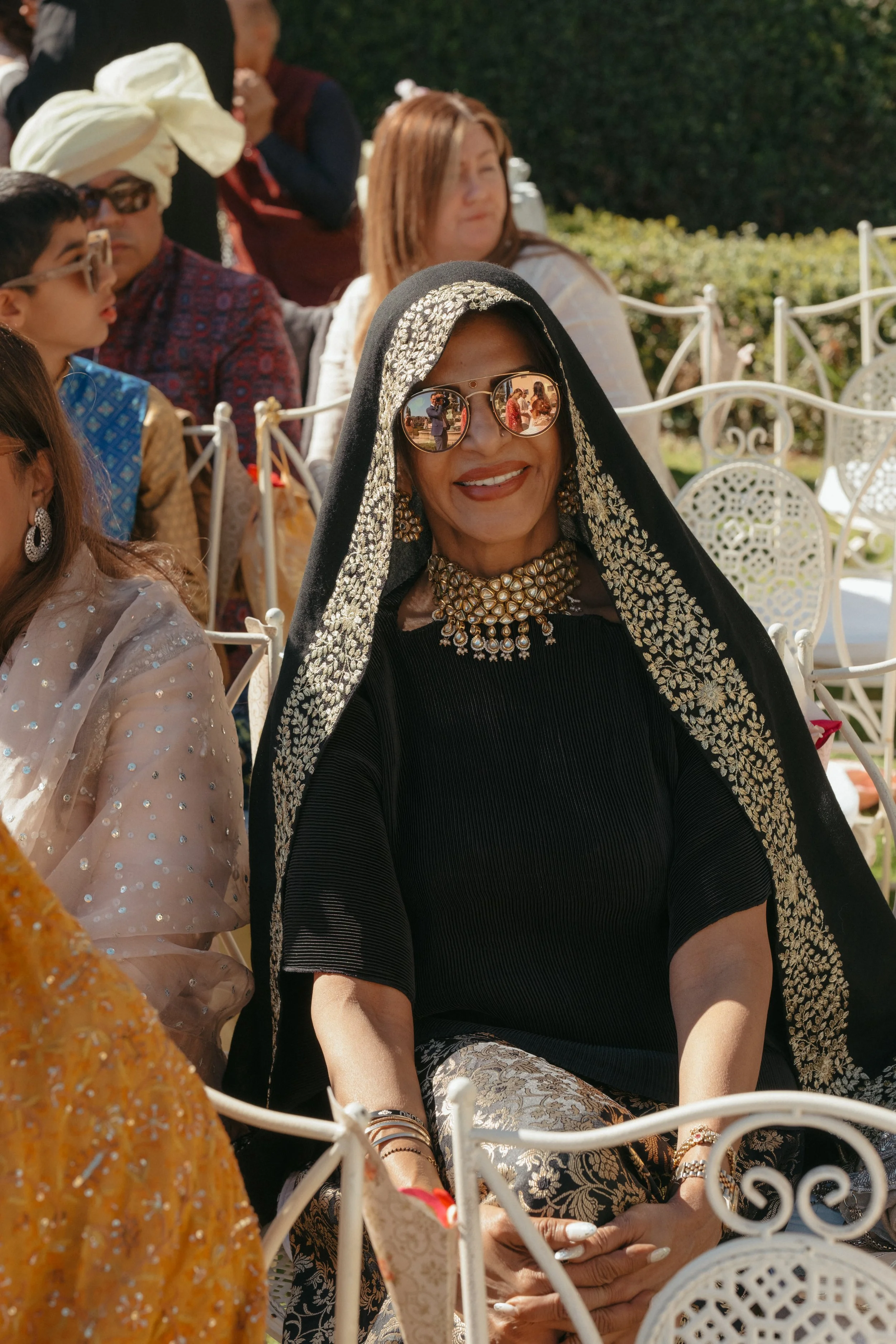 sahil-aashna-luxury-indian-wedding-il-borro-tuscany-guest-portrait-in-traditional-attire.jpg