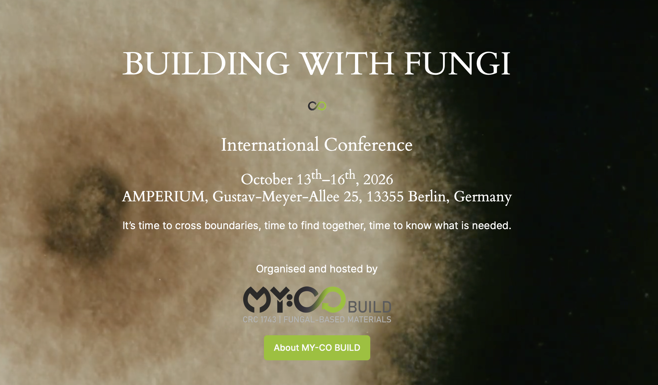 MyCoBuild — Building with Fungi 