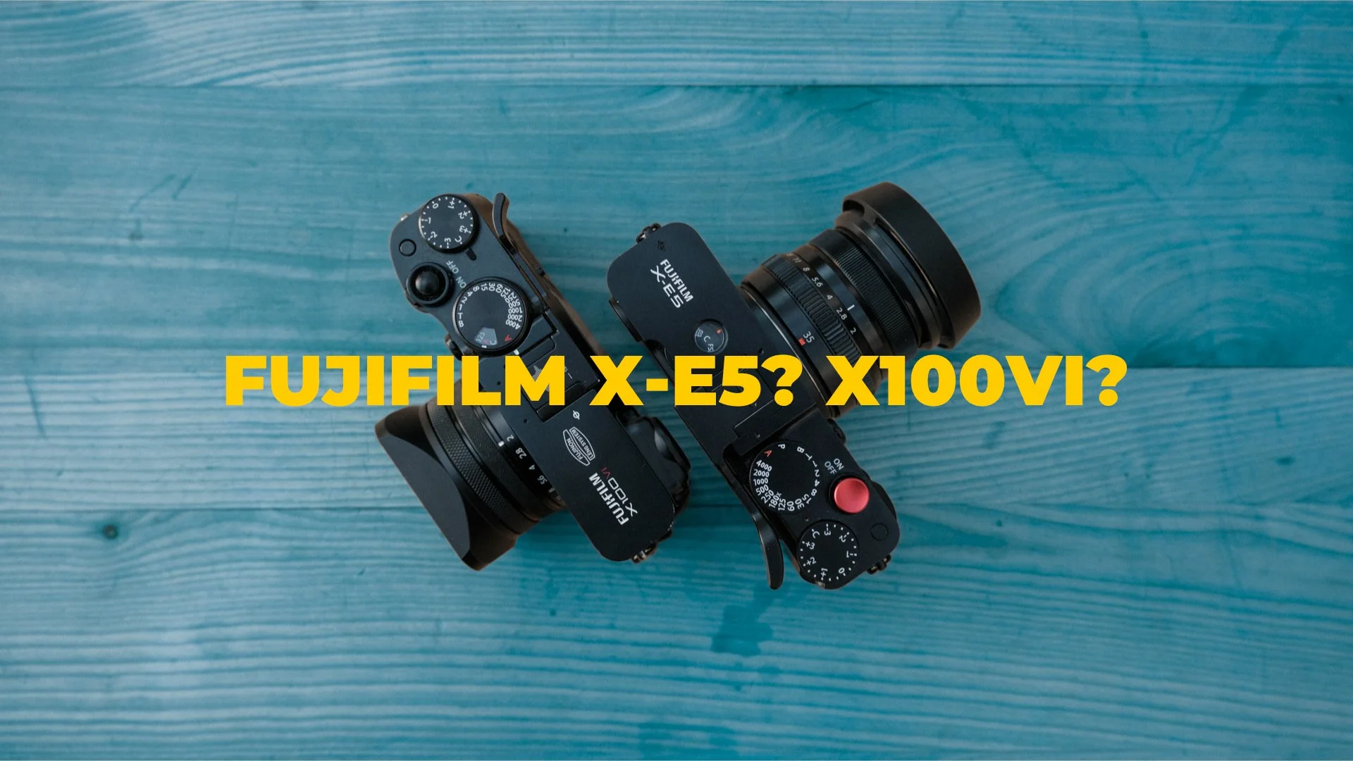 Fujifilm X-E5 oder Fuji X100VI?