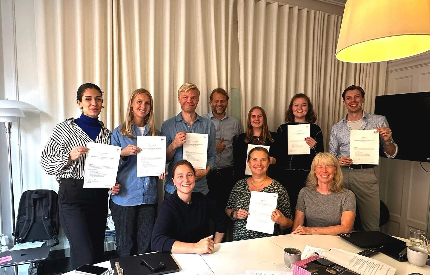 Grymt g&auml;ng som fick en Master Class i projektledning 💪🏽