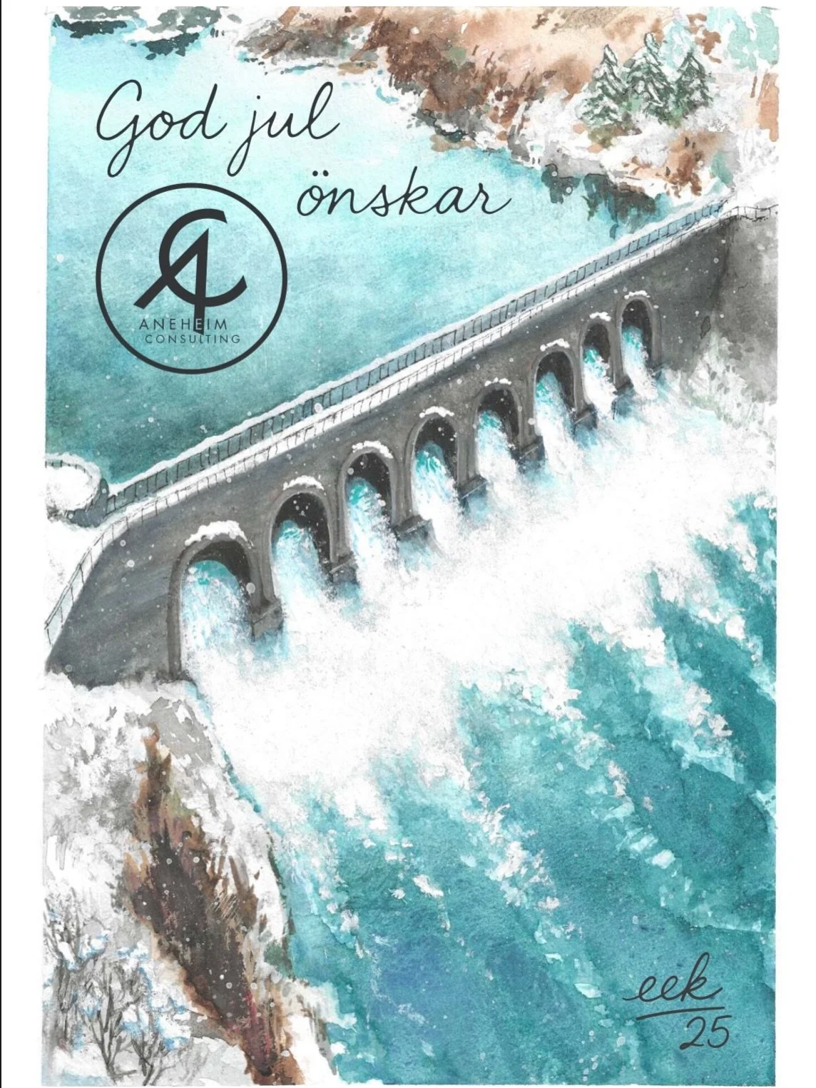 God jul fr&aring;n oss p&aring; AC 🎄 

Tack @enlig f&ouml;r &aring;rets julkort pch @nookrestaurang f&ouml;r den OTROLIGA middagen p&aring; v&aring;r julavslutning