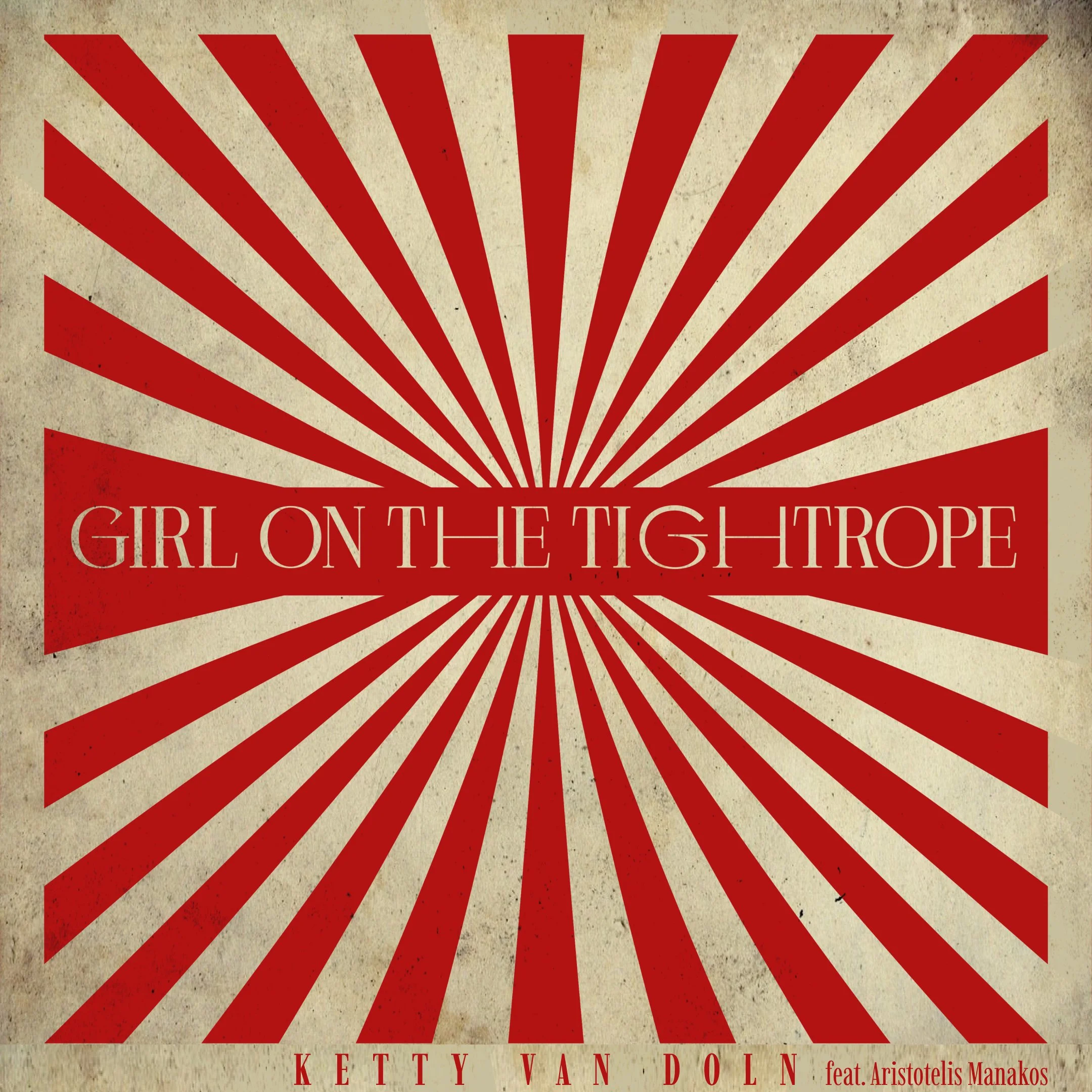 Girl on a tightrope
