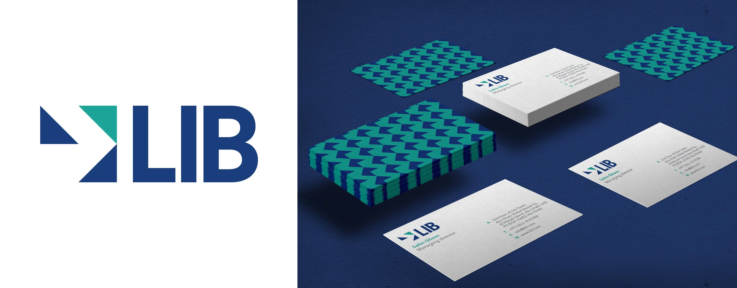  ▲ A logo proposal for a bank in the UAE. 