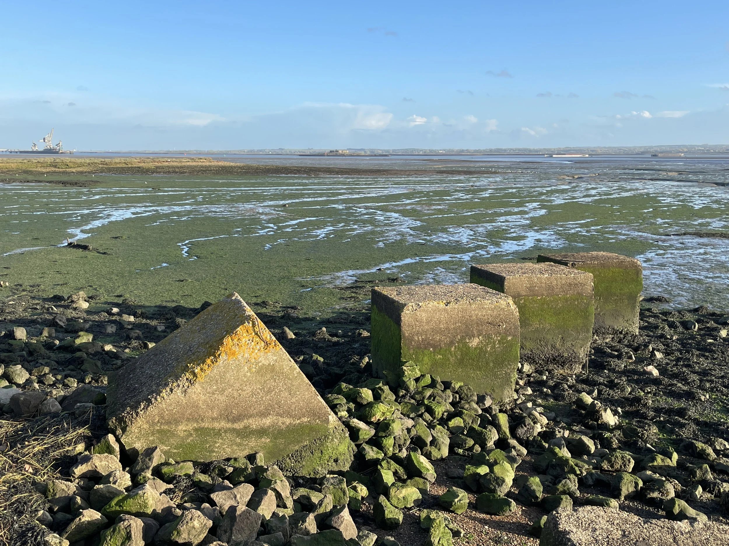 Anti-tank blocks, Hoo Flats