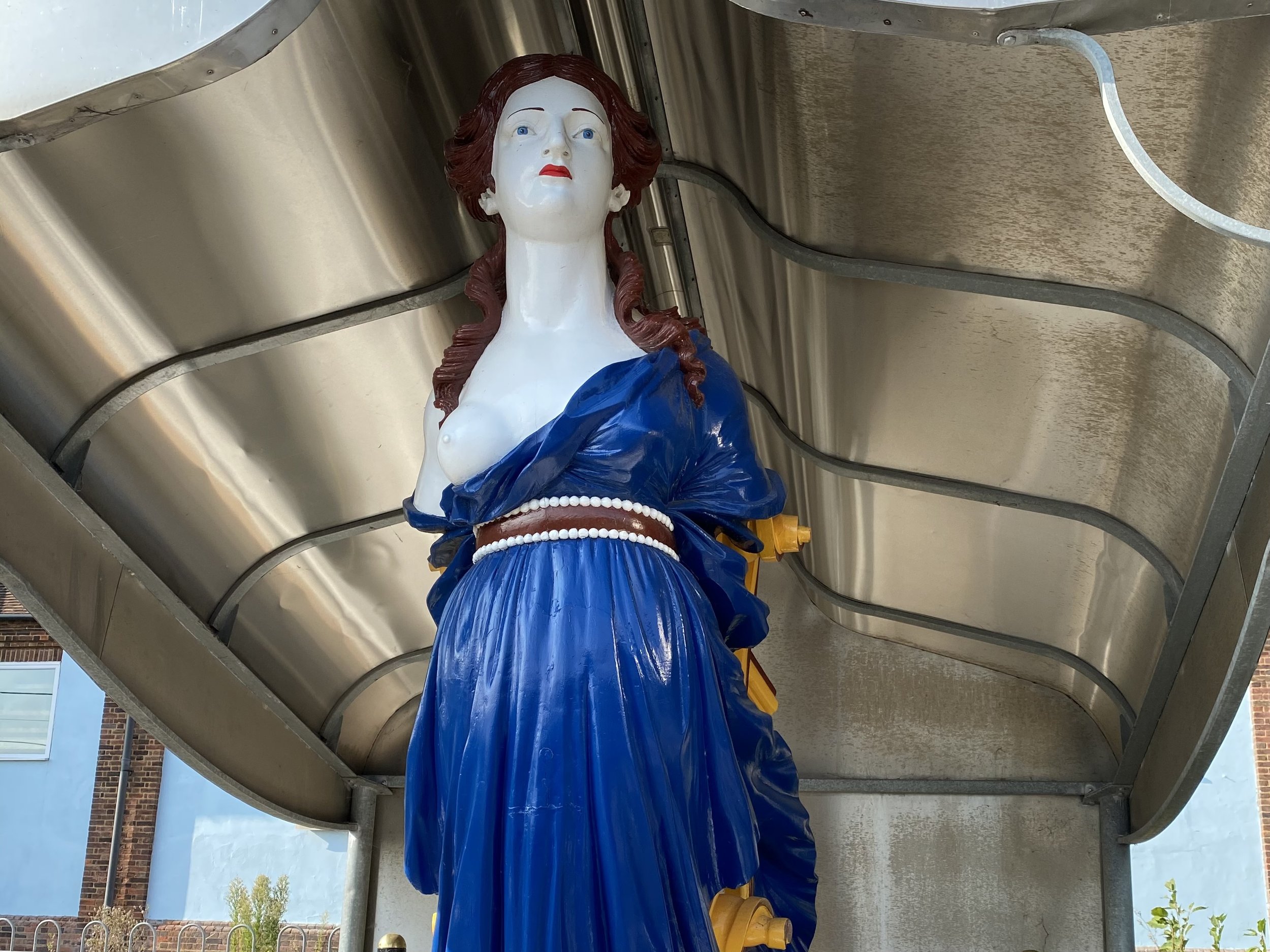 Figurehead of the Arethusa, Lower Upnor