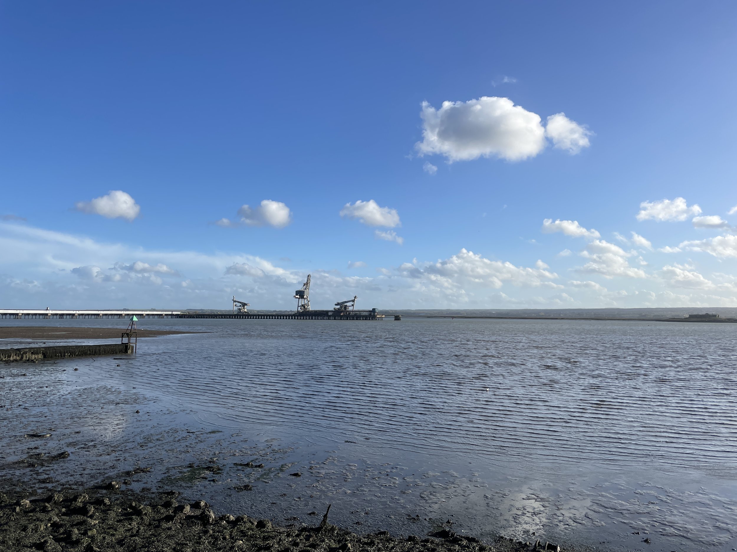 Kingsnorth pier and dock