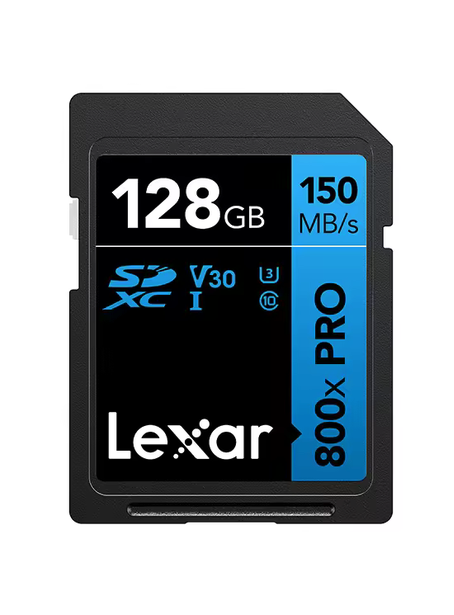 Tarjeta Lexar SD 128GB V30