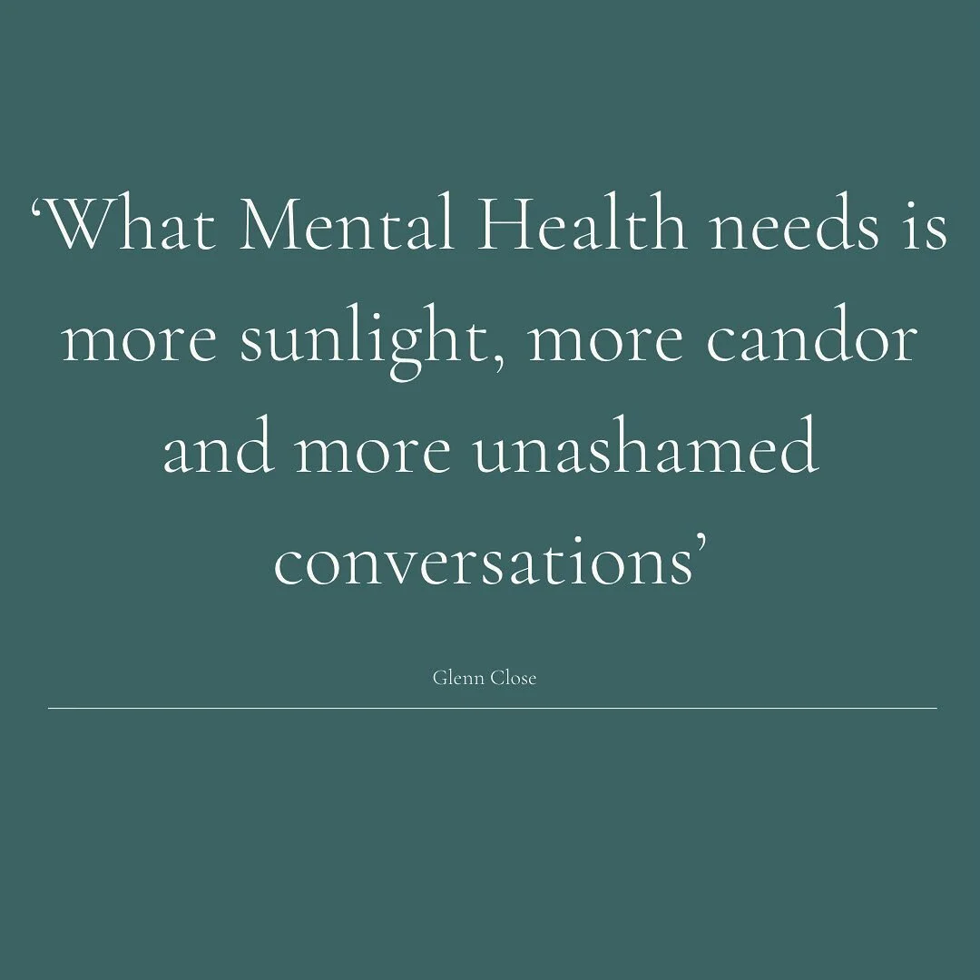 Mental Health affects us all at some point in our lives. Whether we talk about it or admit it to ourselves, we all experience it. Let&rsquo;s take a moment to remember those in our lives that might be struggling and drop them a message letting them k