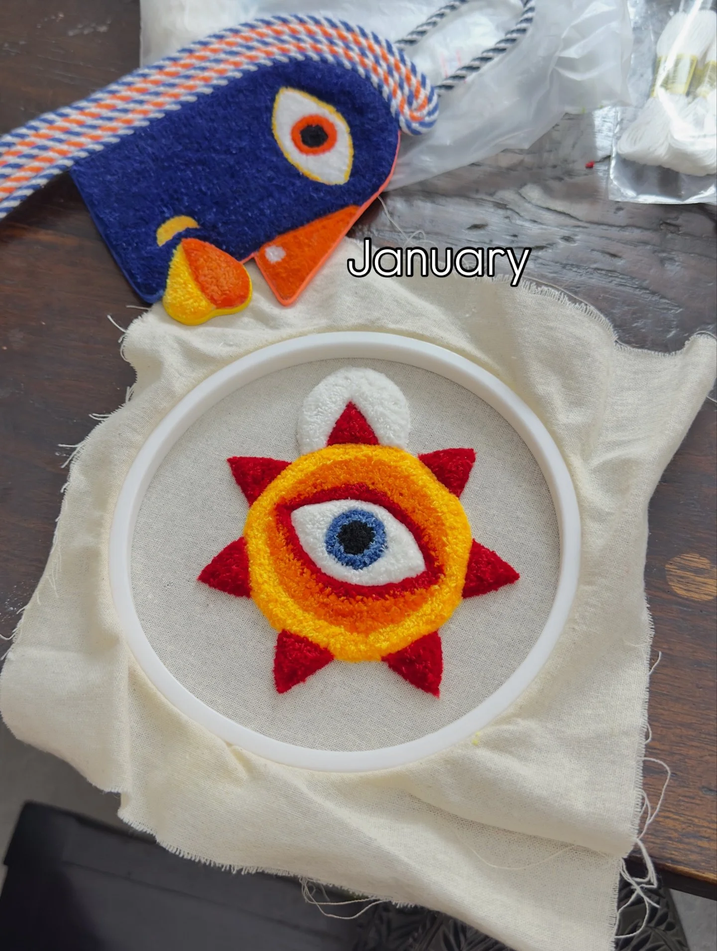 A year of embroidery and learning in review! 
What a year it has been good and bad.
Wishing you all a Happy 2026 but most of all a healthy one. 
HEALTH IS THE TRUE WEALTH 🙏🏼❣️