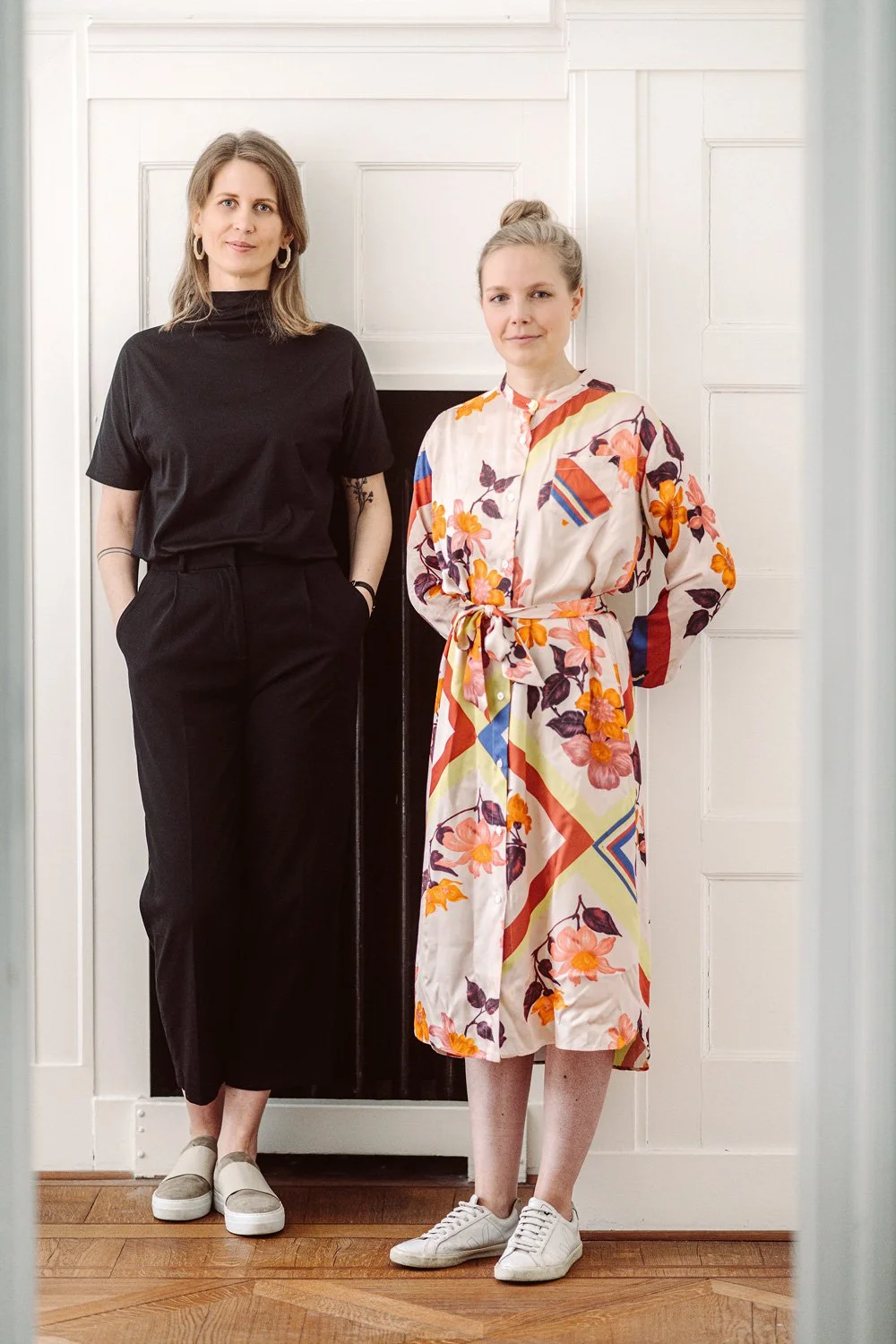 Paula und Carmen Innenarchitektinnen Saavu Hamburg