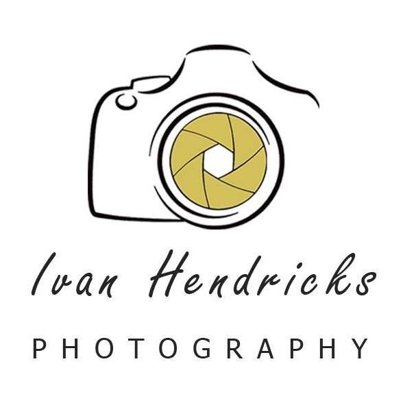 Logo of Ivan Hendricks Photography featuring a stylized camera with a yellow lens and the name written in script font.