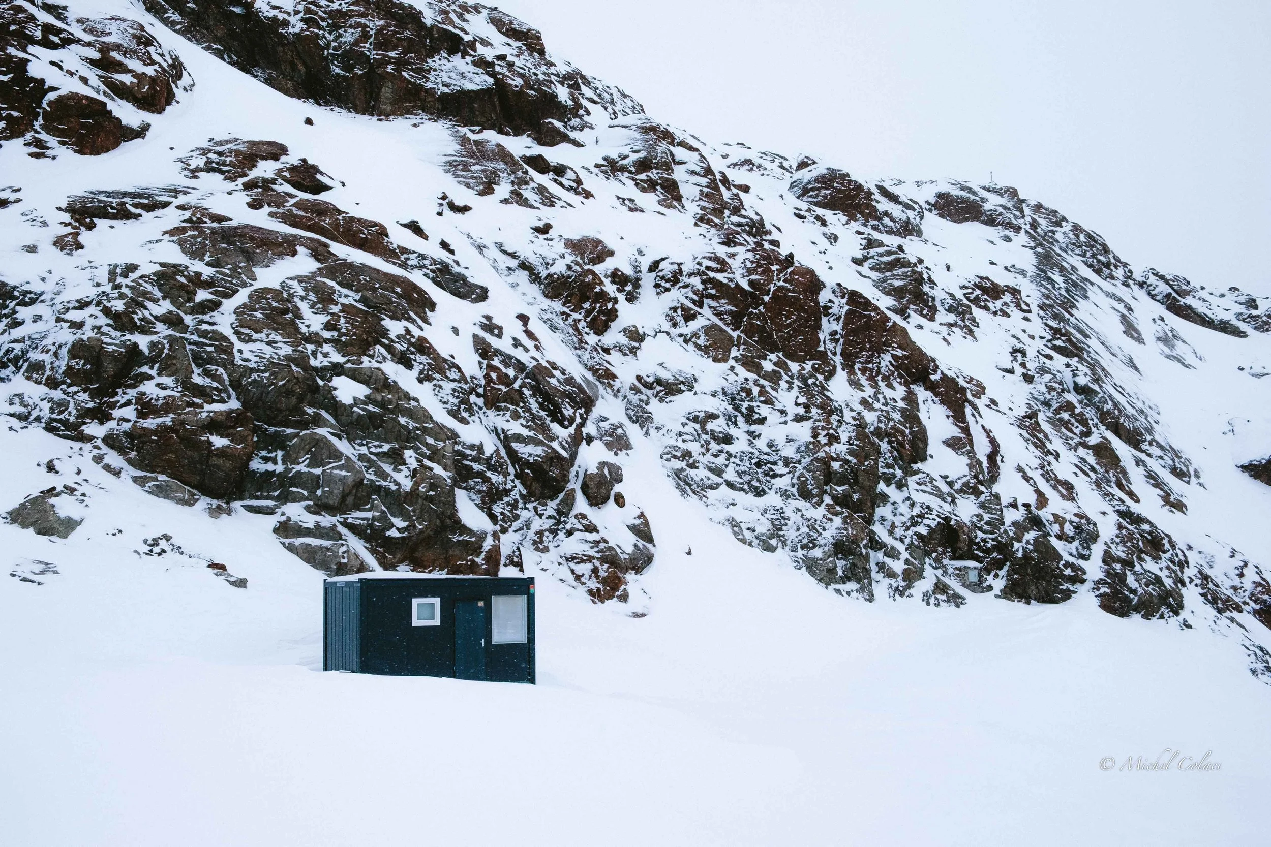 Shelter - Pitztal Glacier January 2026