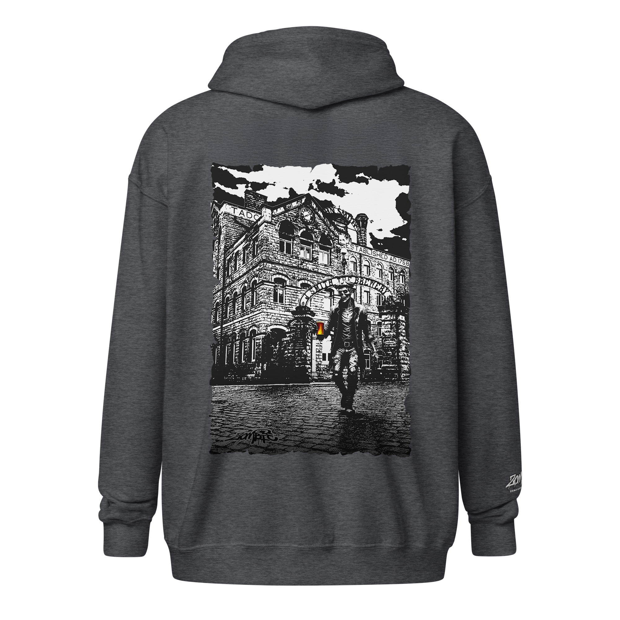 Taddy Zip Stitch Hoodie