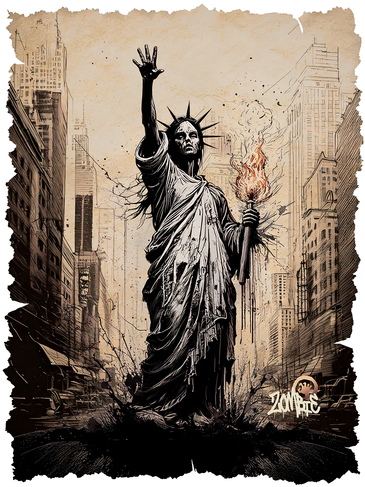 Zombie New York Tee V4LR.png