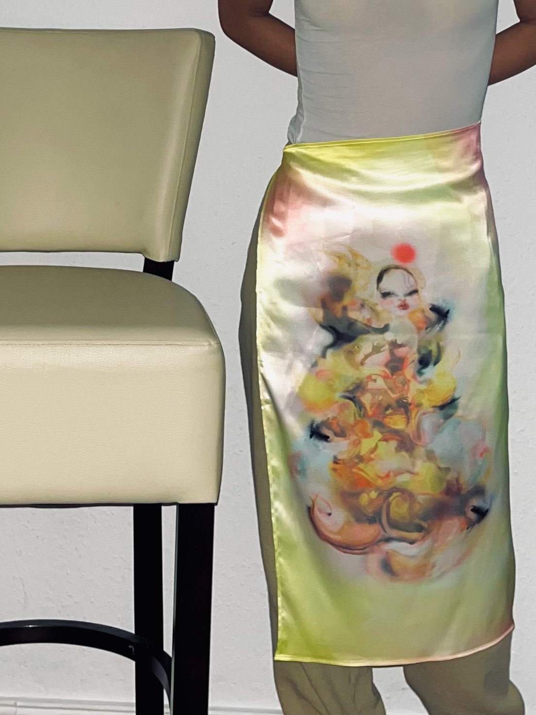 Warm chaos | Wrap Skirt/Top