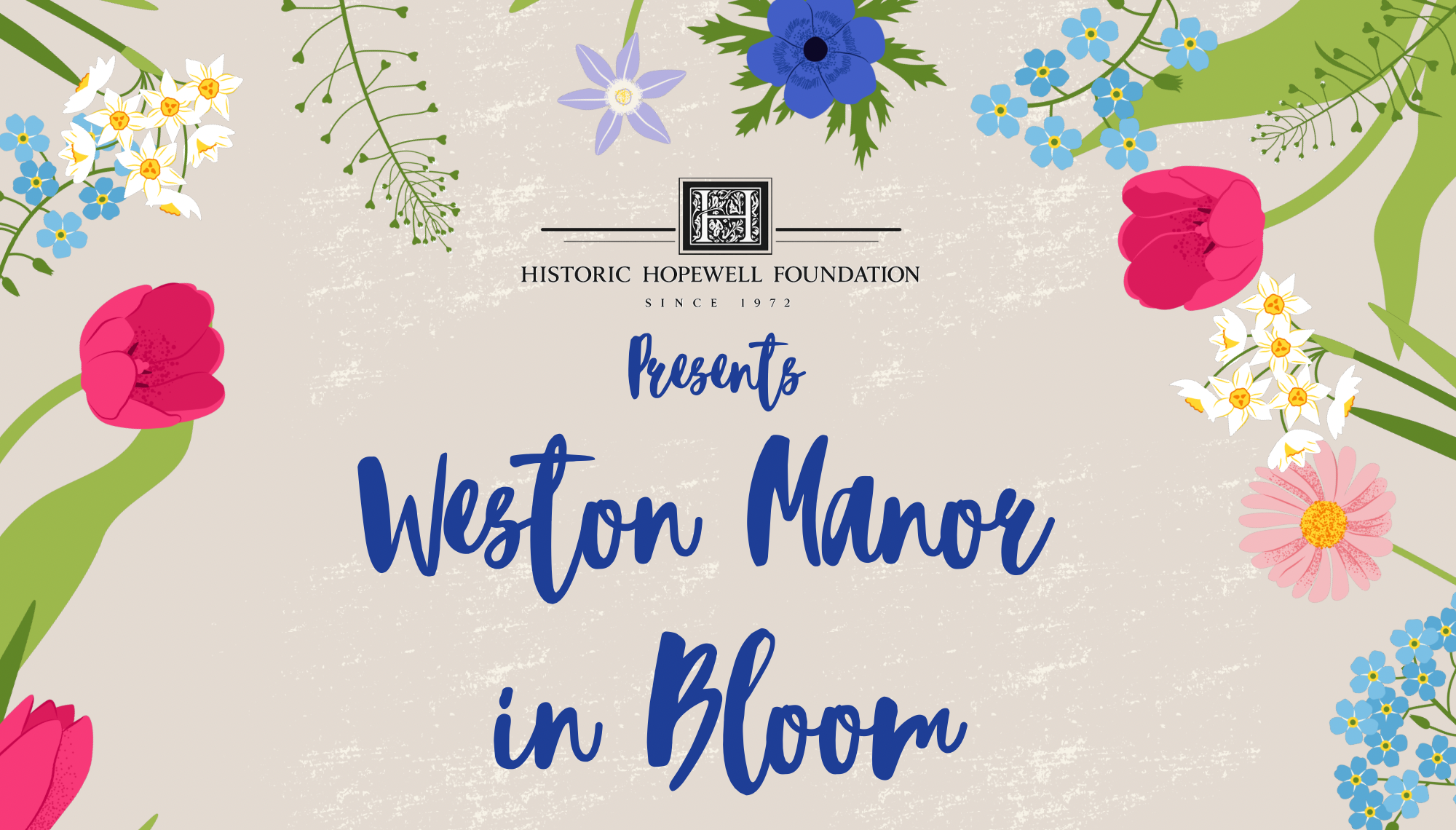 Weston Manor in Bloom [parking charge only]