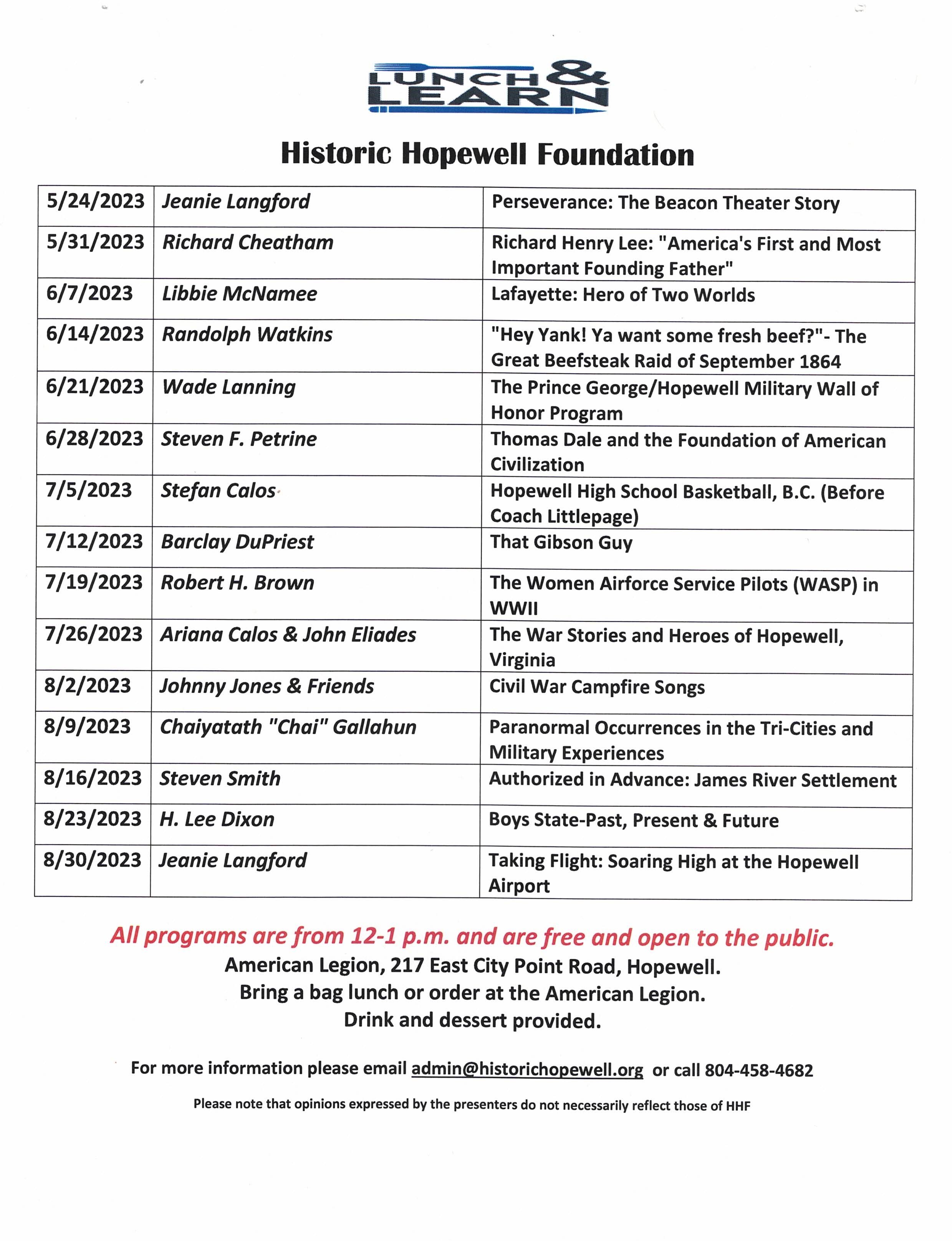 Events Schedule Historic Hopewell Foundation events-schedule-historic-hopewell-foundation