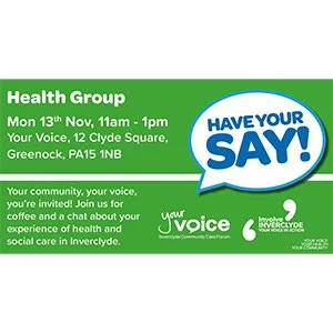 Health Advisory Group Meeting - 21/05/2024 - 11am - 1pm