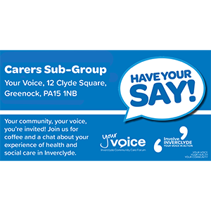 Carers Group Meeting - 04/03/2024, 1pm - 2.30pm