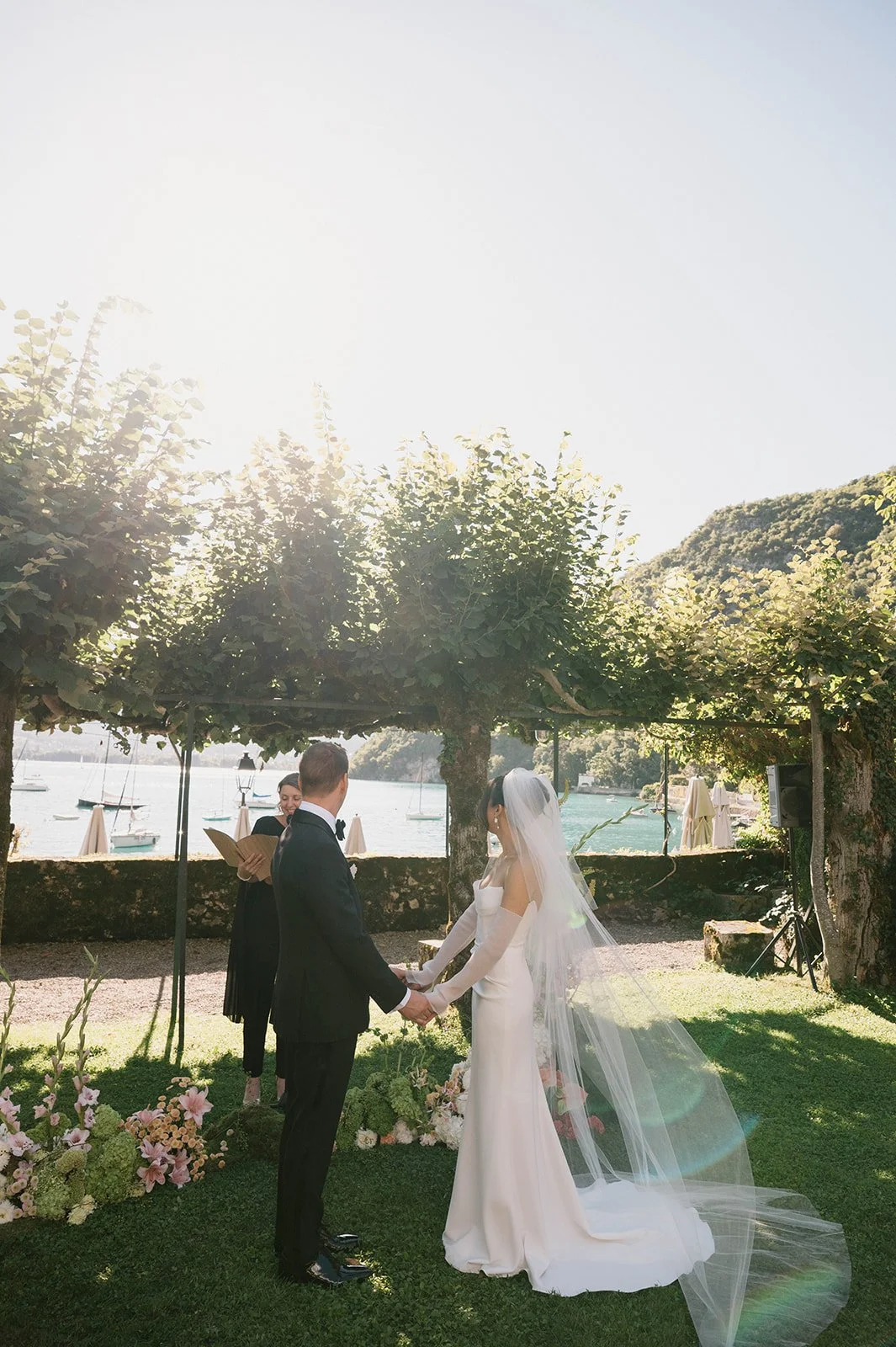 F + J married in Talloires, France