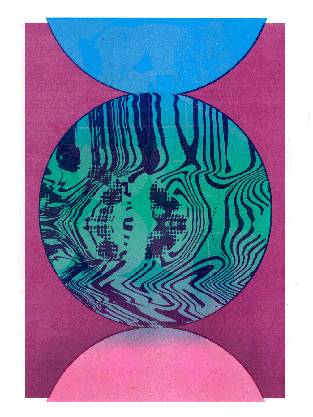Experimental Screenprint