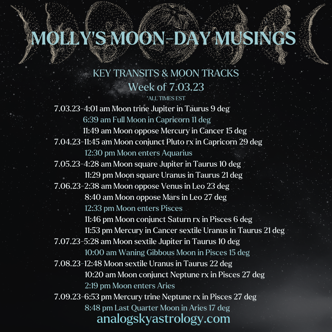 7.3.23 Moon Tracks