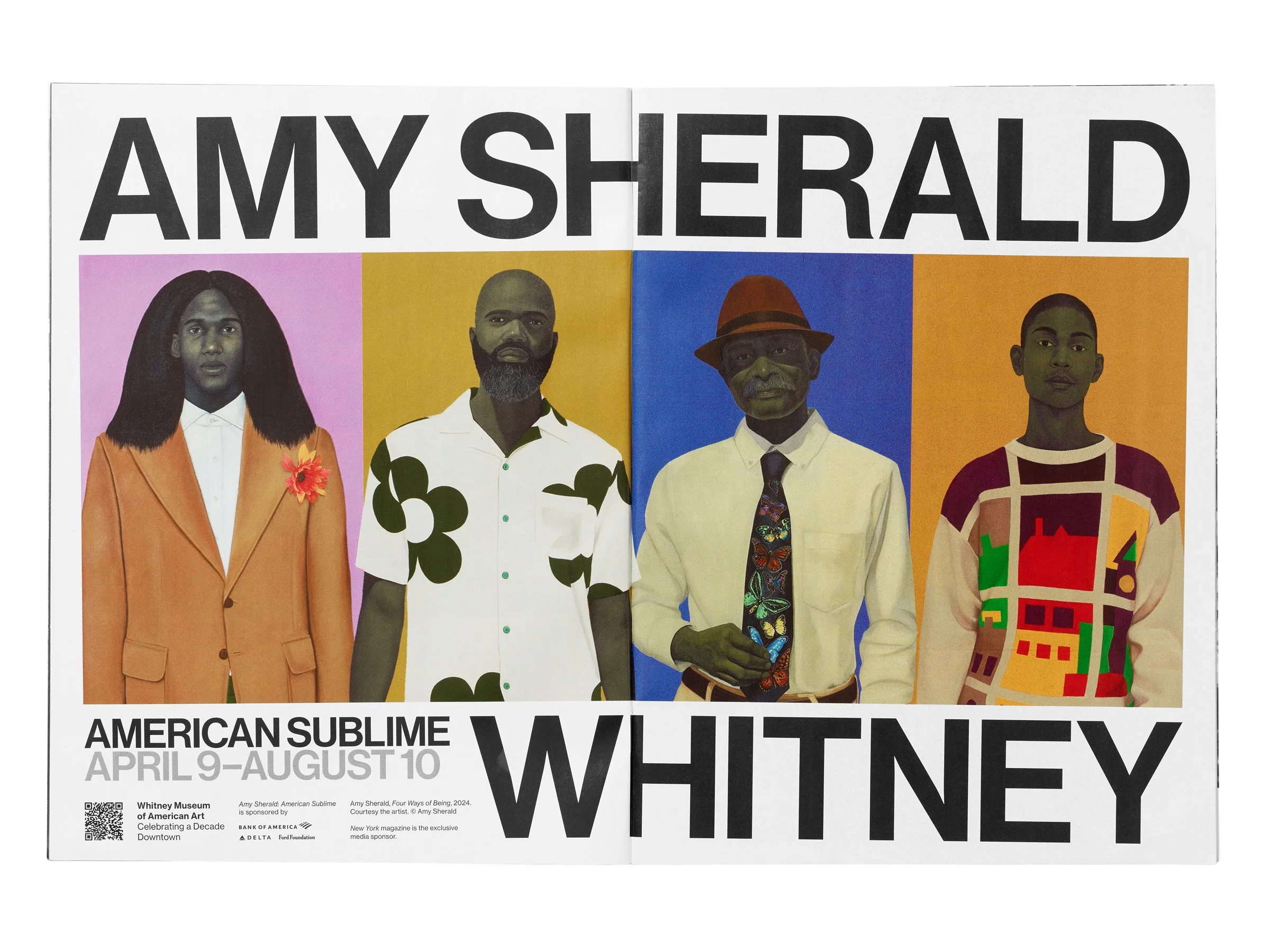  2 of 10   
Amy Sherald Print Advertisement, 2025. Photograph by Jens Mortensen. 🏆 New York Design Awards Winner.