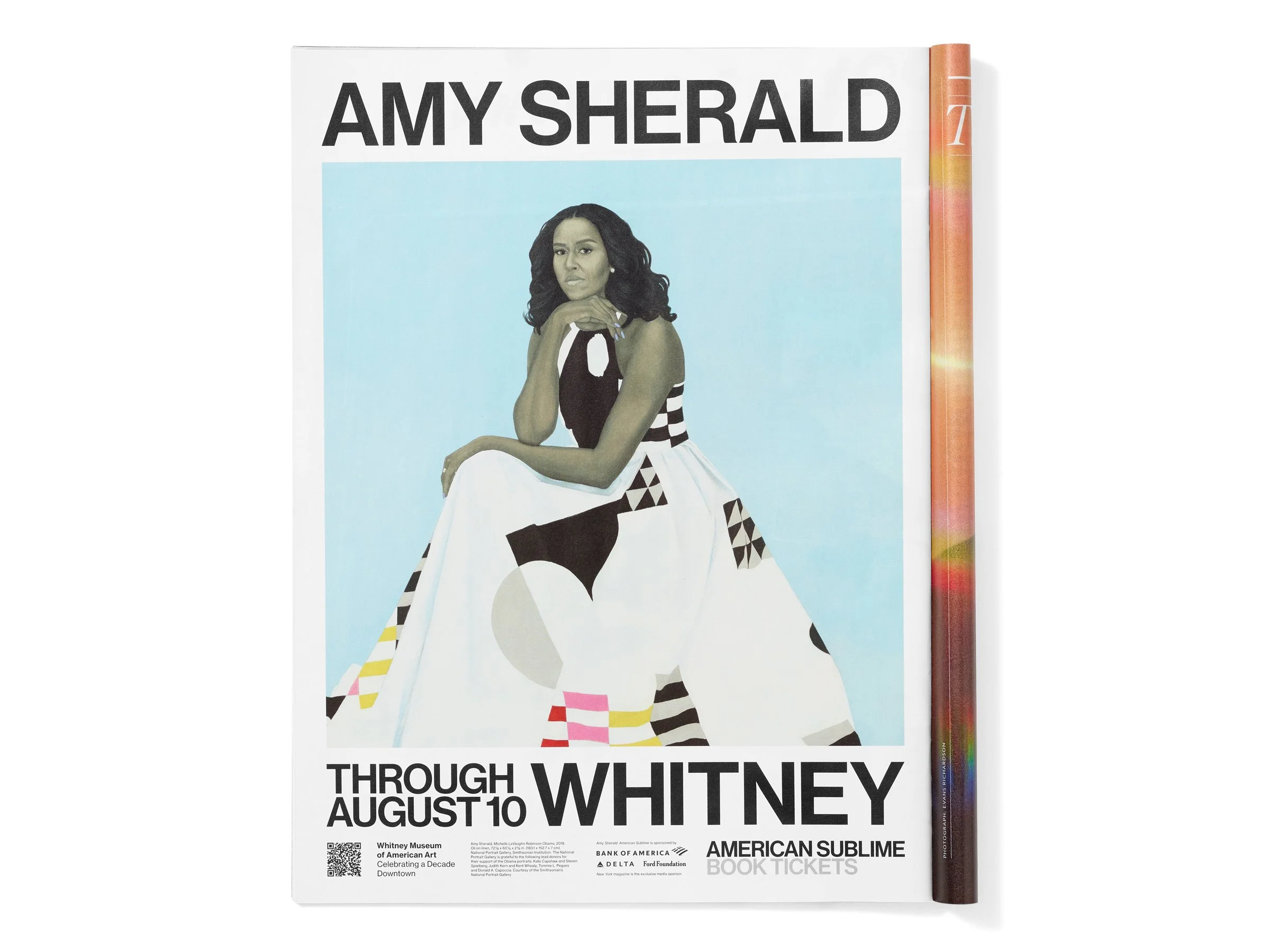  6 of 10   
Amy Sherald Print Advertisement, 2025. Photograph by Jens Mortensen. 🏆 New York Design Awards Winner.