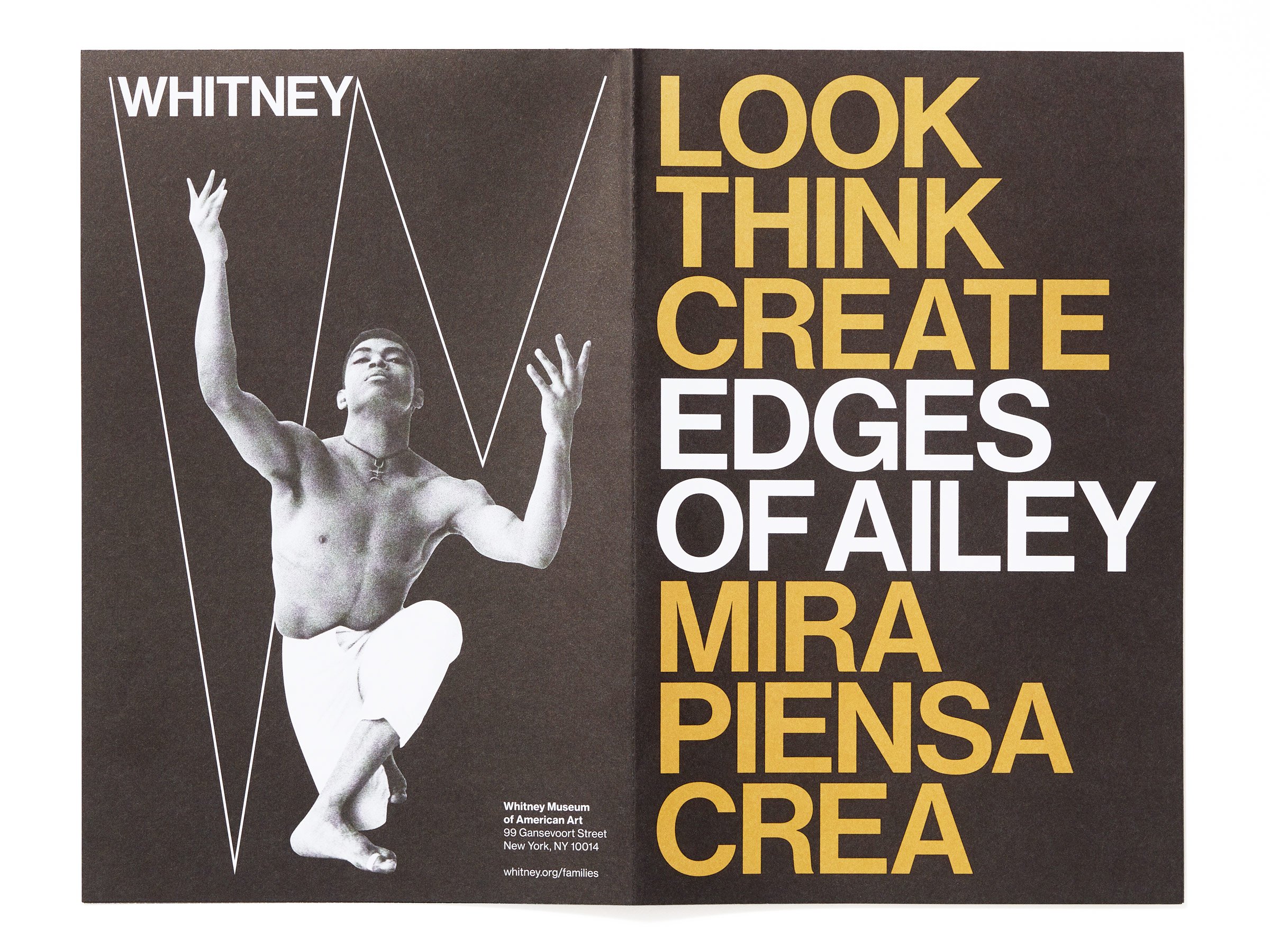  5 of 10   
Alvin Ailey All Ages Activity Guide, 2024–2025. Photography by Jens Mortensen. Photograph of Alvin Ailey by Normand Maxon. 🏆 New York Design Awards Winner.