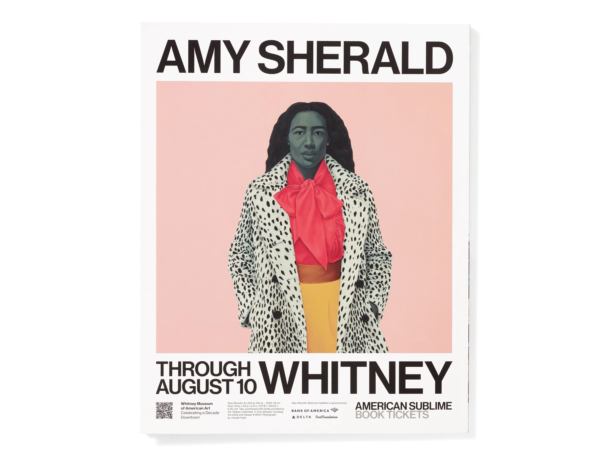  4 of 10   
Amy Sherald Print Advertisement, 2025. Photograph by Jens Mortensen. 🏆 New York Design Awards Winner.