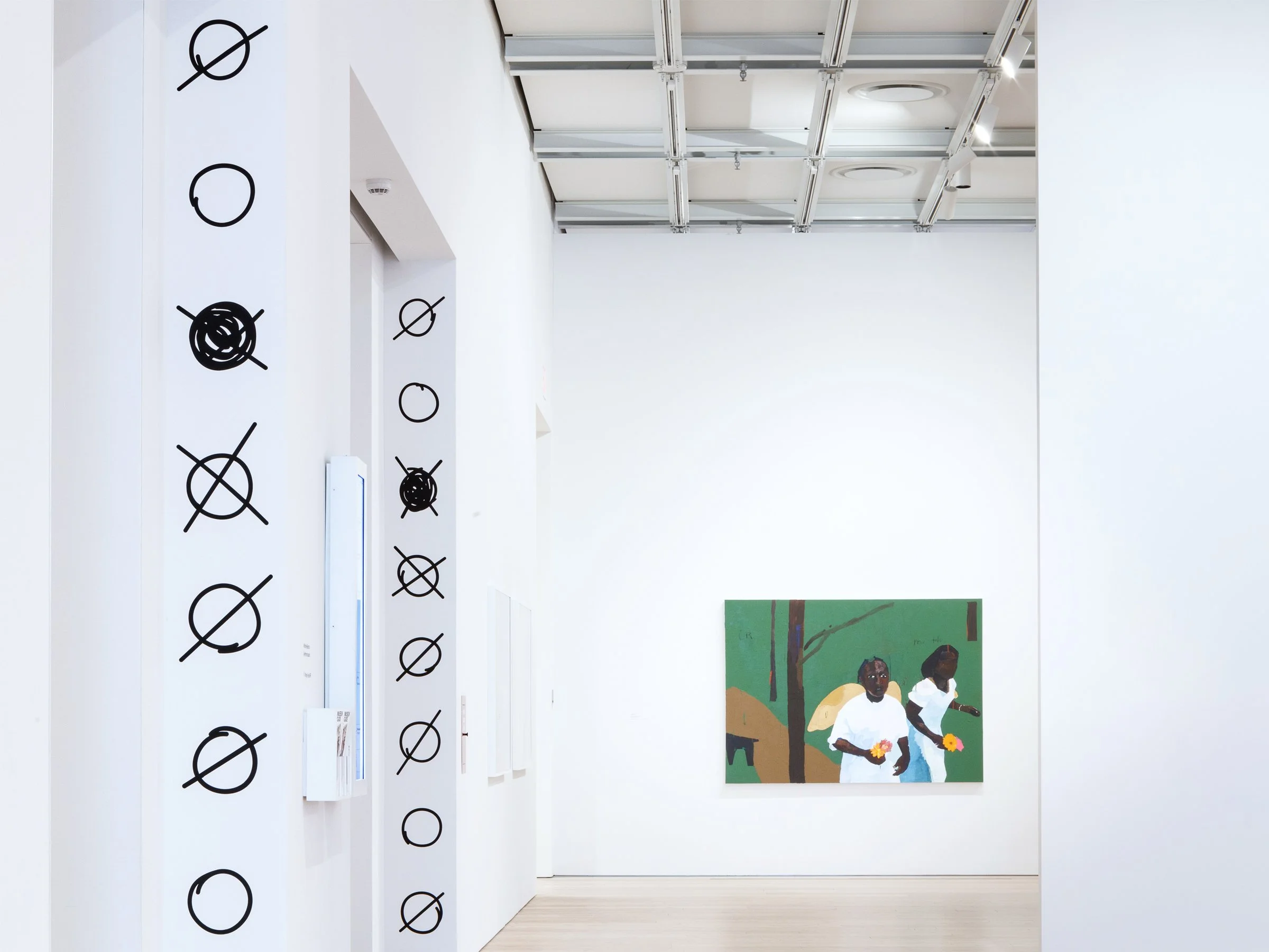  24 of 24   
Whitney Biennial 2017. Wayfinding graphics based on drawings made by Tiguere Corp for the exhibition catalog. With Virginia Chow. Photograph by Ron Amstutz.