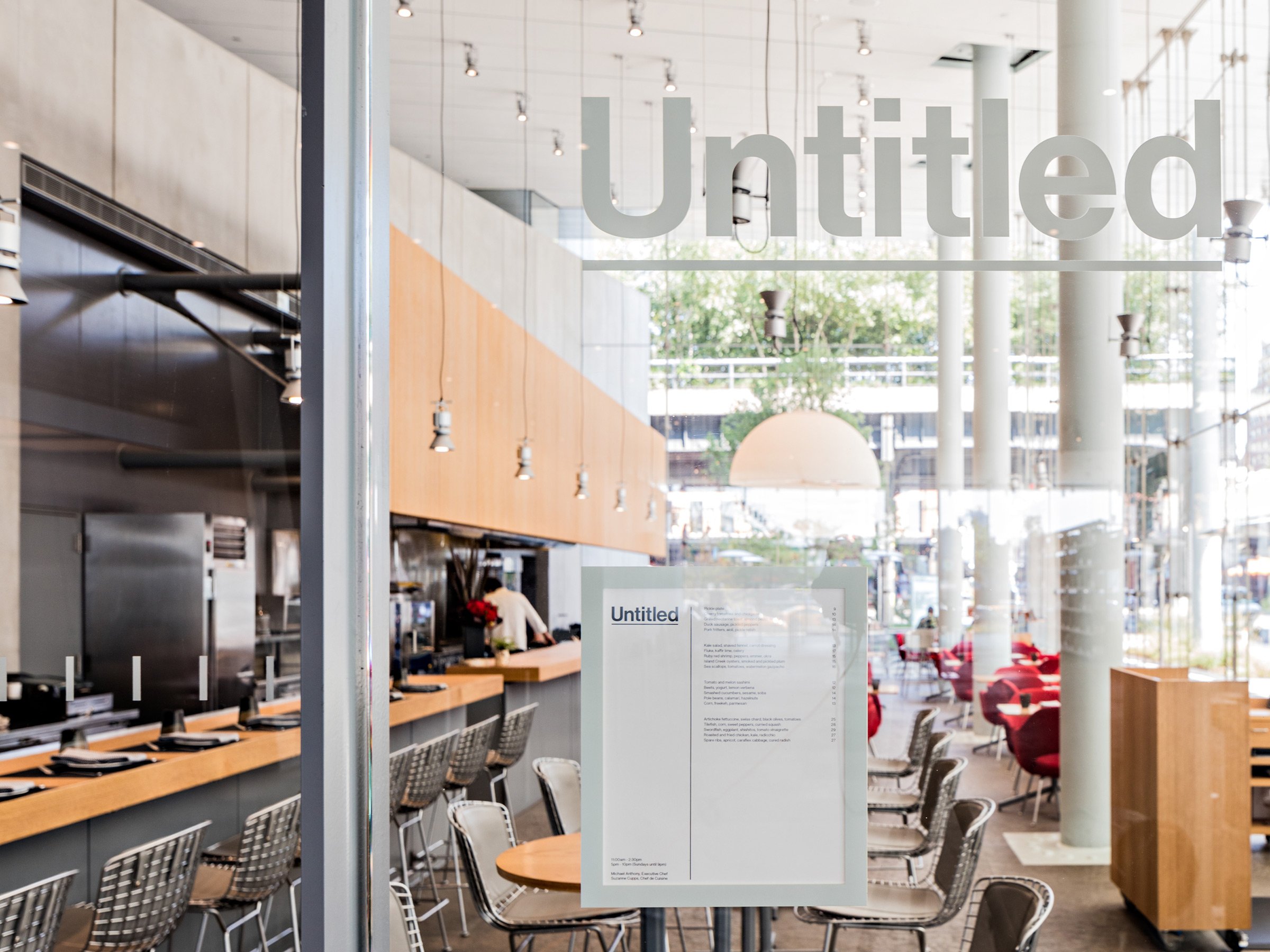  2 of 8   
Untitled Signage, 2015. With Entro and Virginia Chow. Photograph by Ben Gancsos.