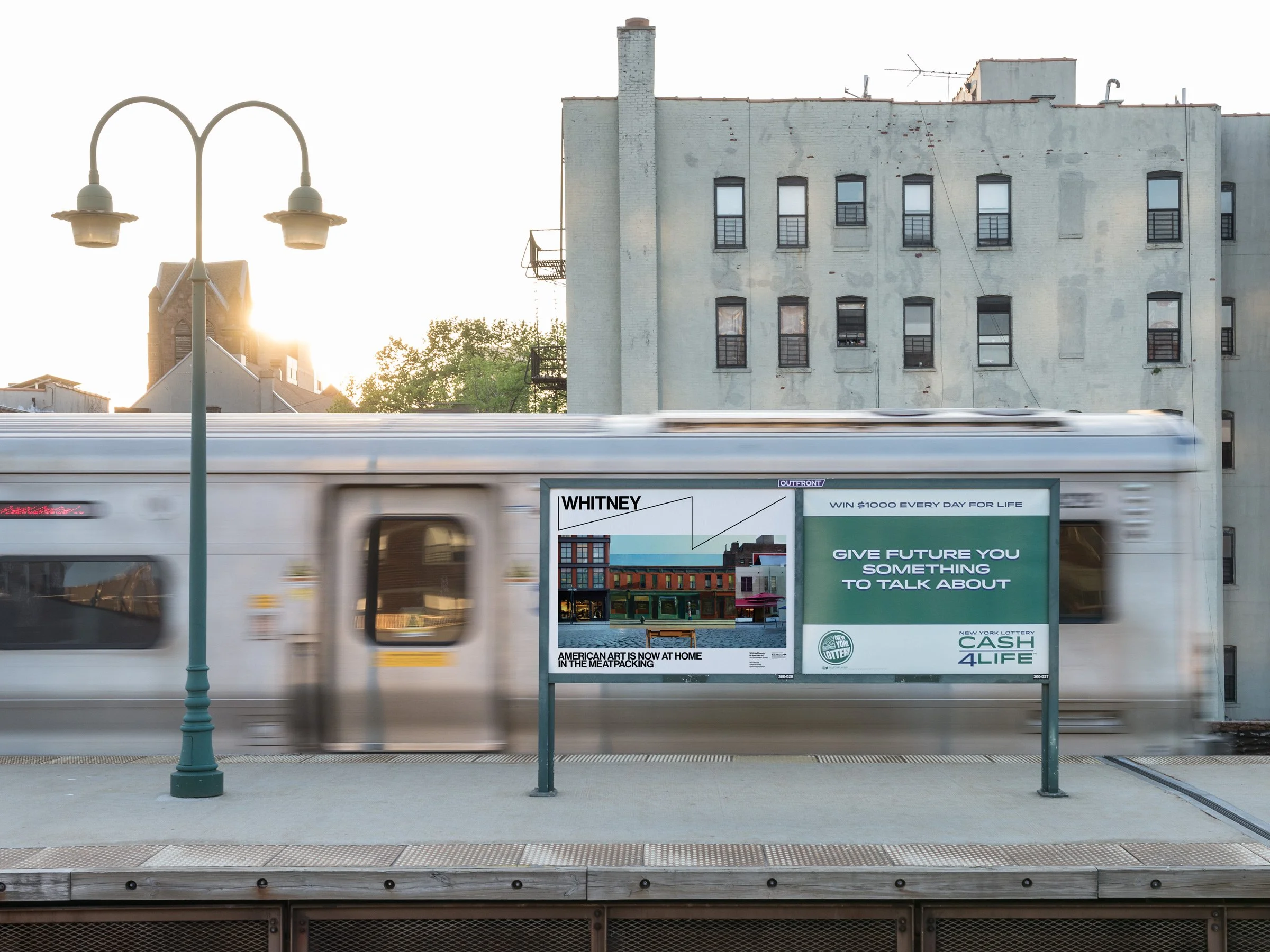  24 of 27   
New Building Campaign, Out of Home Advertisement, 2015. With Grey Group. Photograph by Timothy Schenck. Featuring staged reproduction of work by Edward Hopper.