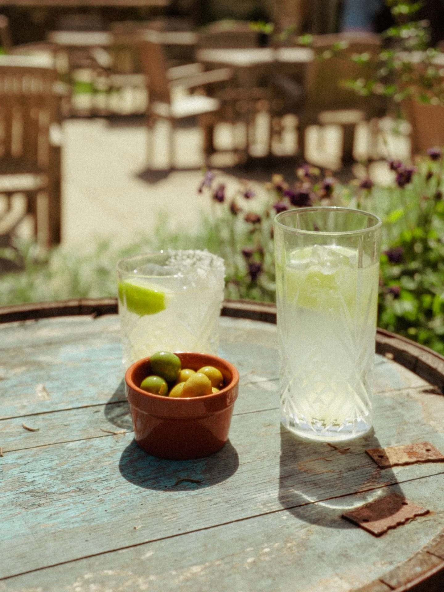 Ranch Water - Tastes better than a Texan summer. 

Absolute belter on a hot bank holiday like this one. Traditionally made with Topo Chico, just add tequila and fresh lime.