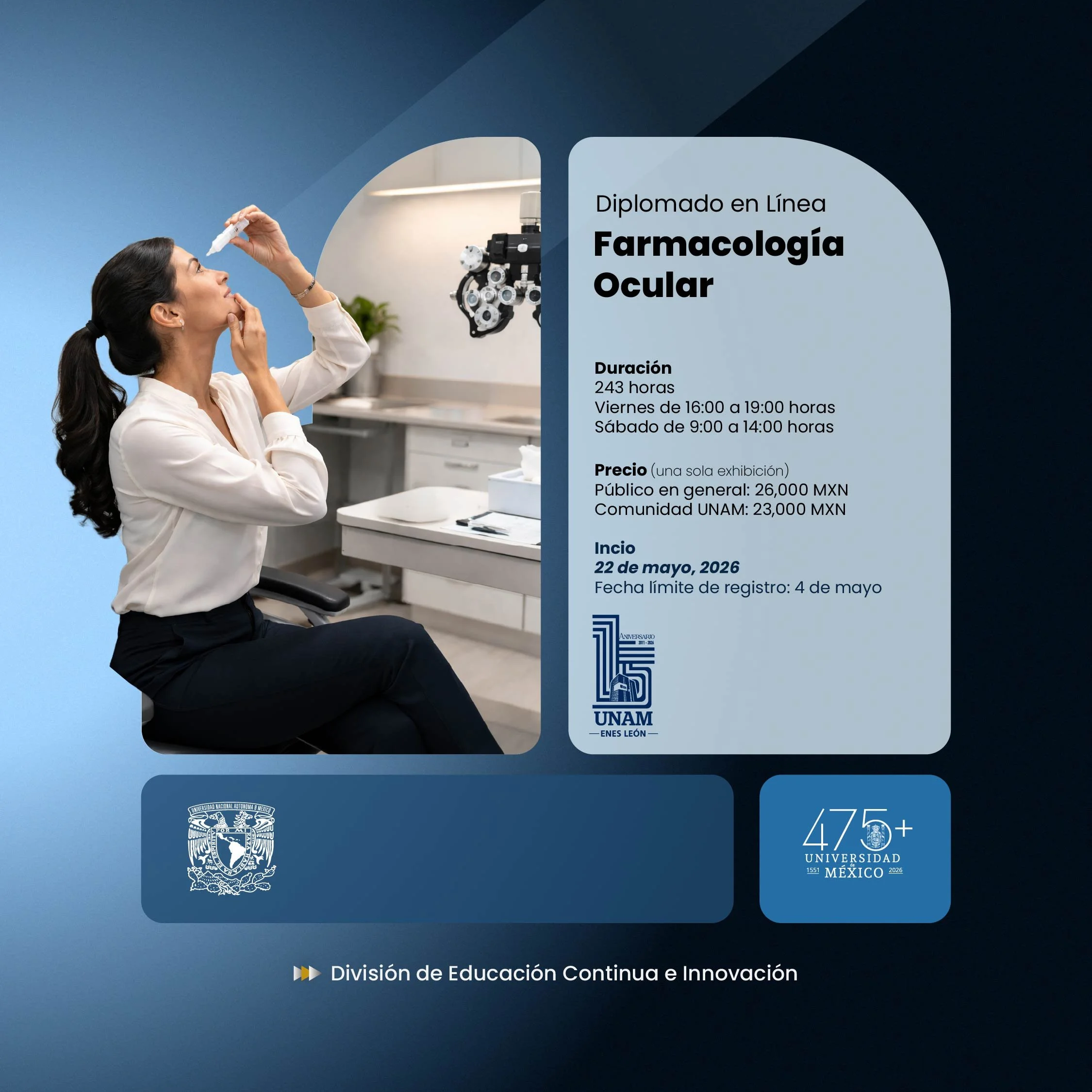 Diplomado en Farmacología Ocular