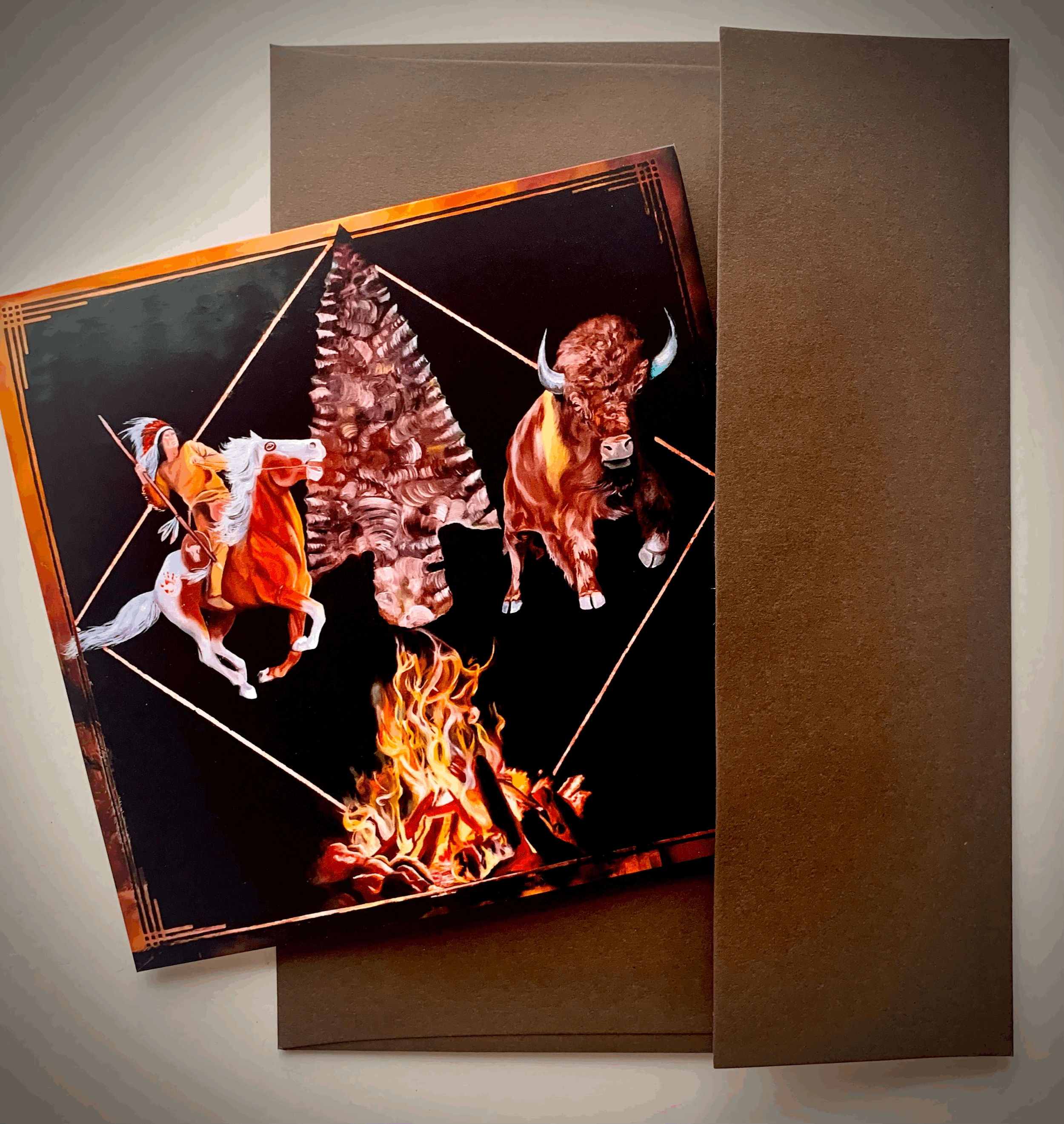 Fine Art Greeting Card, "Ghost Hunt"