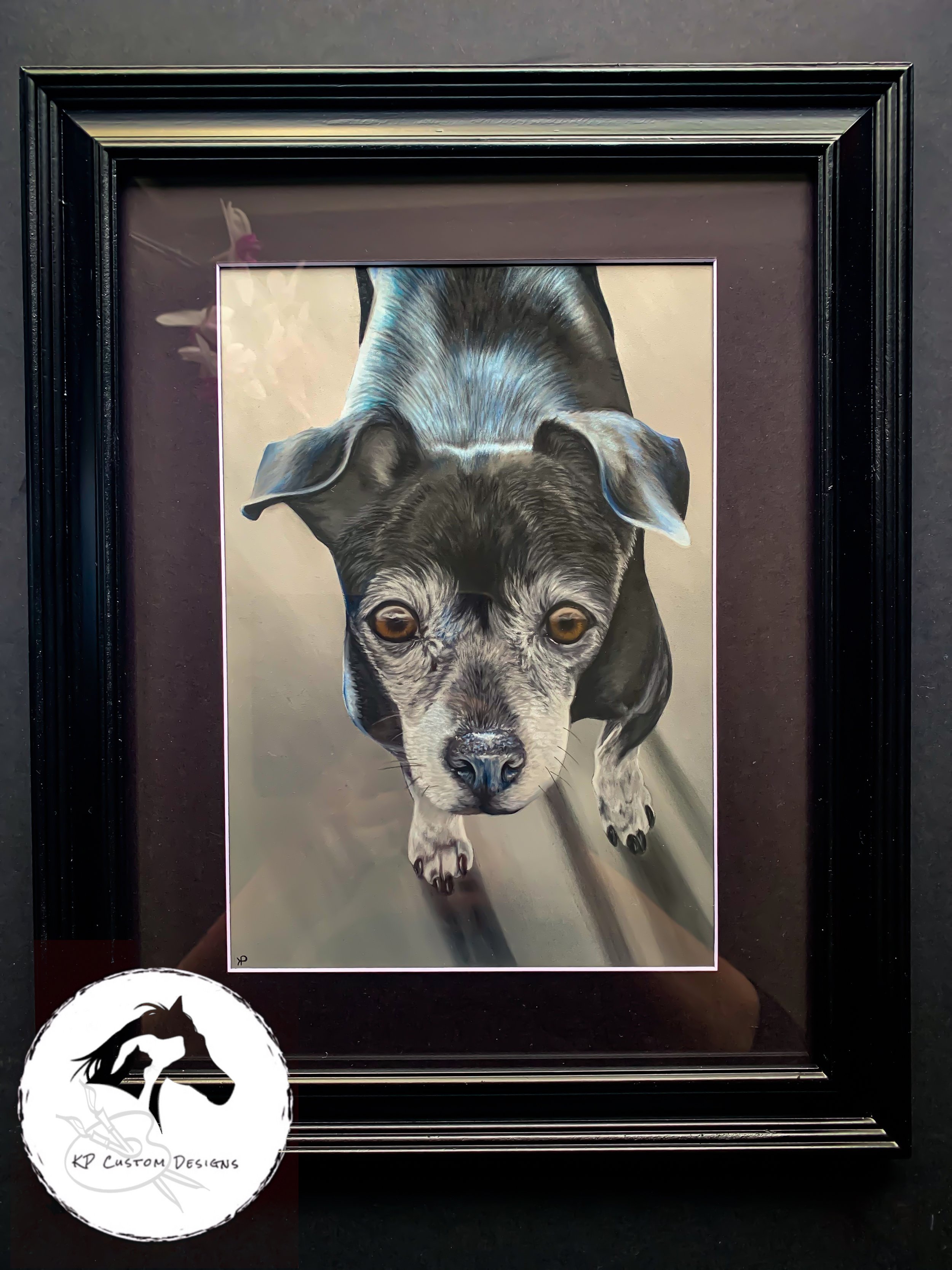 Memorial Portrait, "Lola", 8"x10"