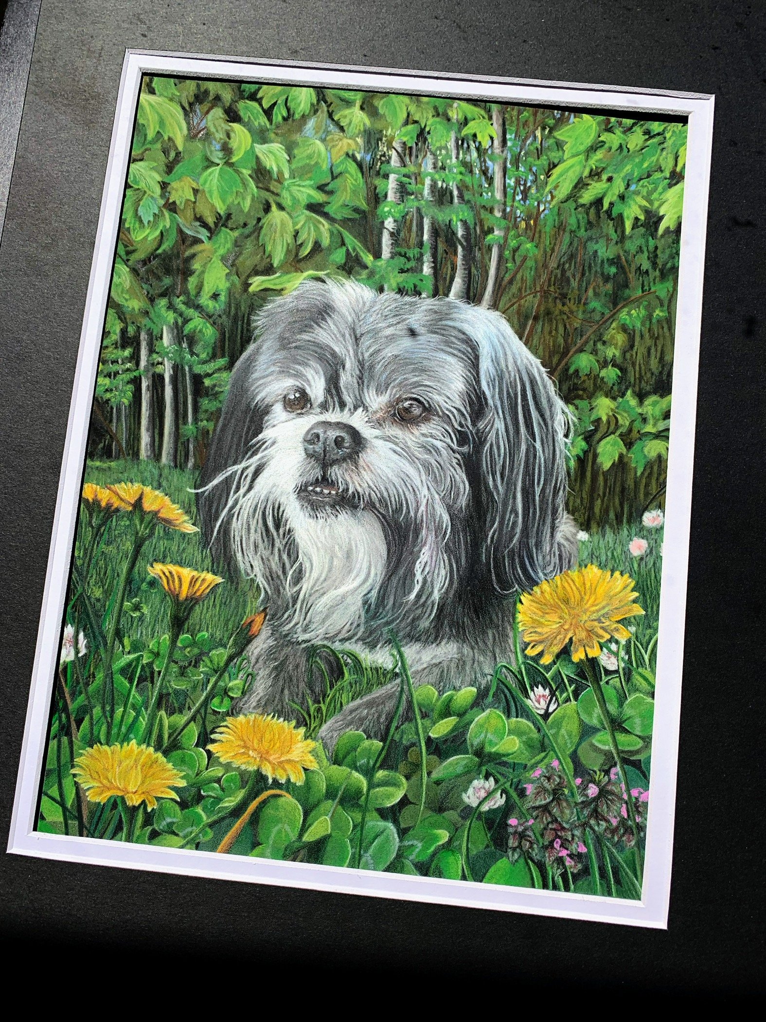 "Merlin", 9"x12"